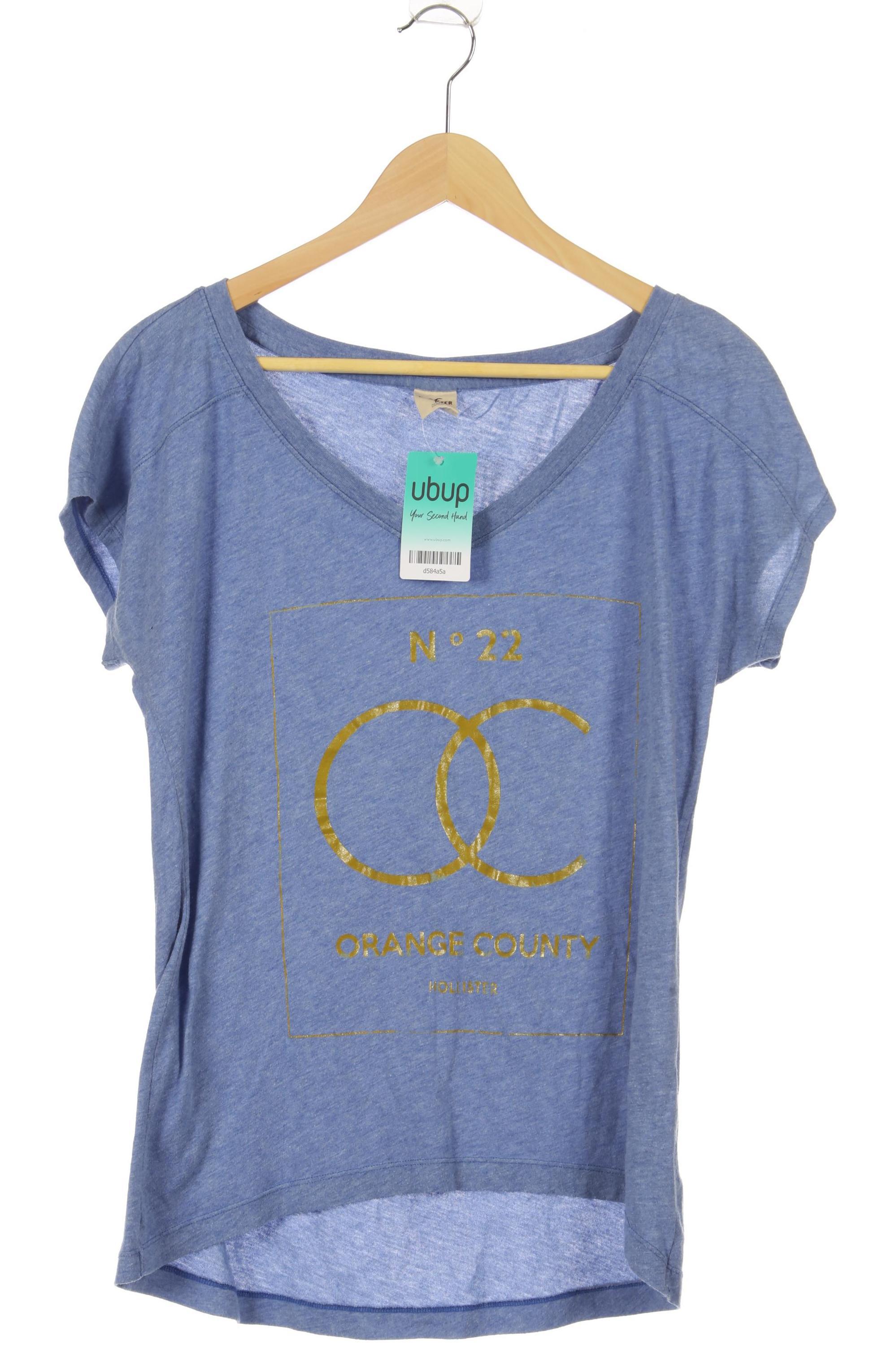 

Hollister Damen T-Shirt, blau, Gr.