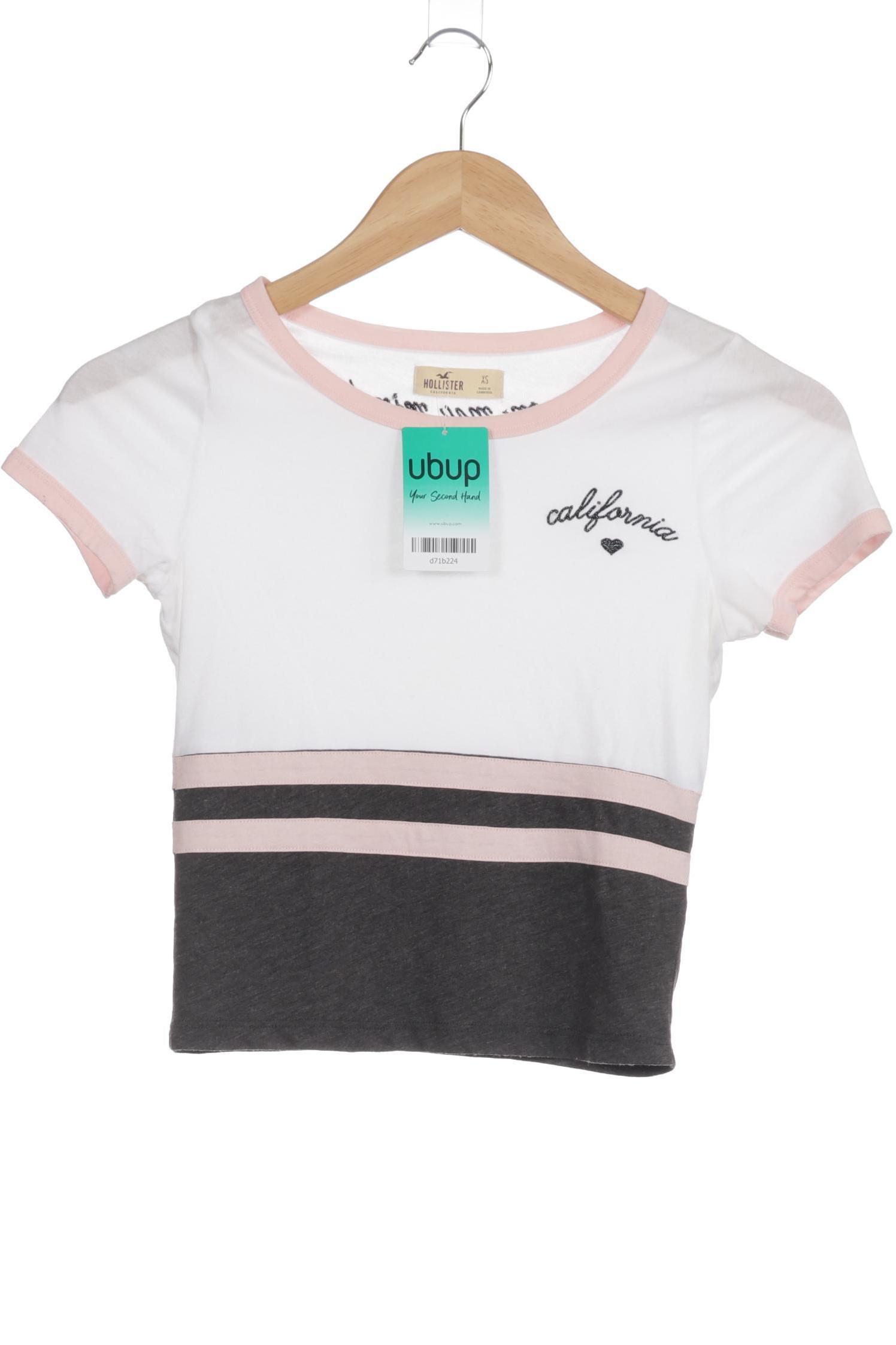 

Hollister Damen T-Shirt, weiß, Gr.