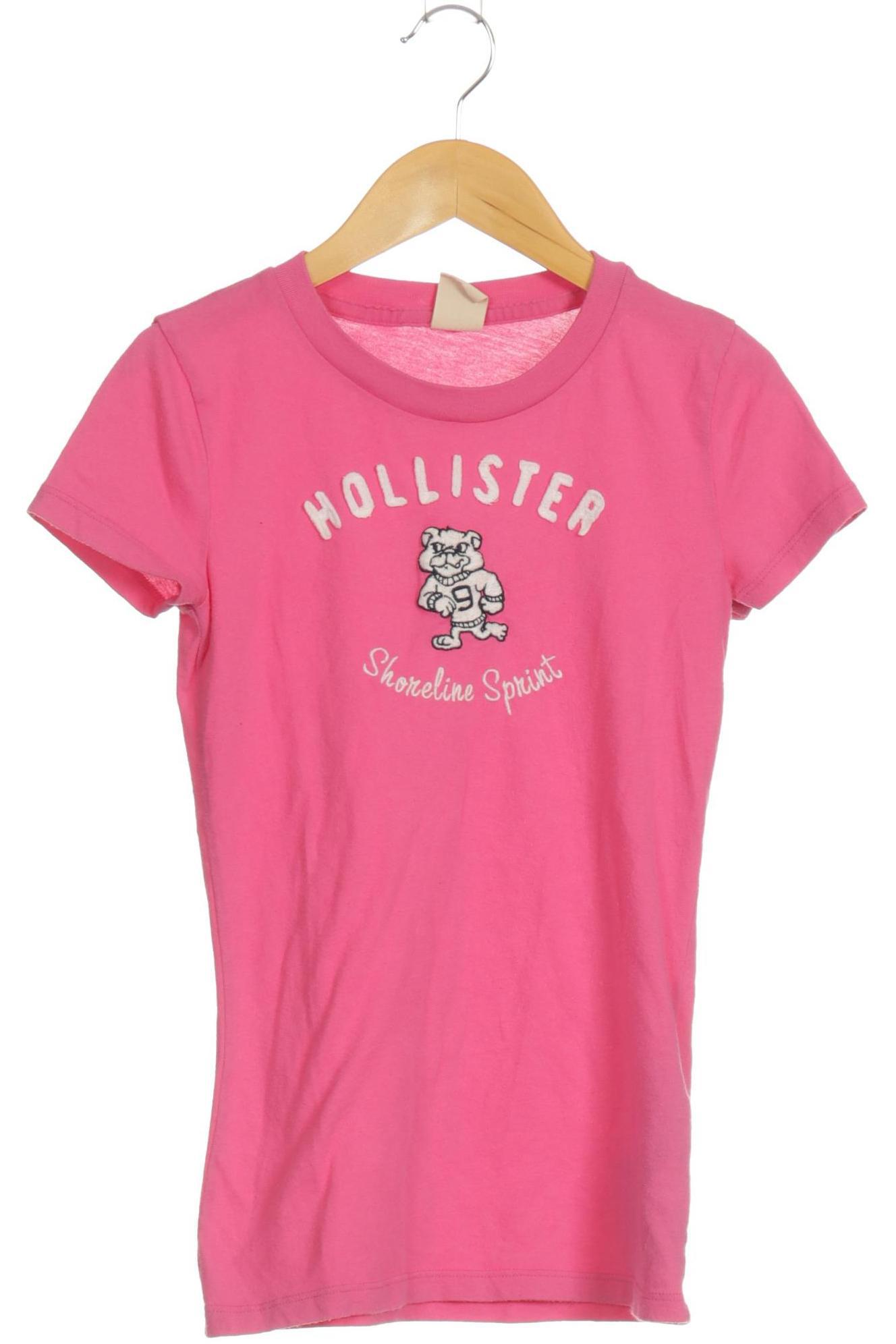 

Hollister Damen T-Shirt, pink, Gr.