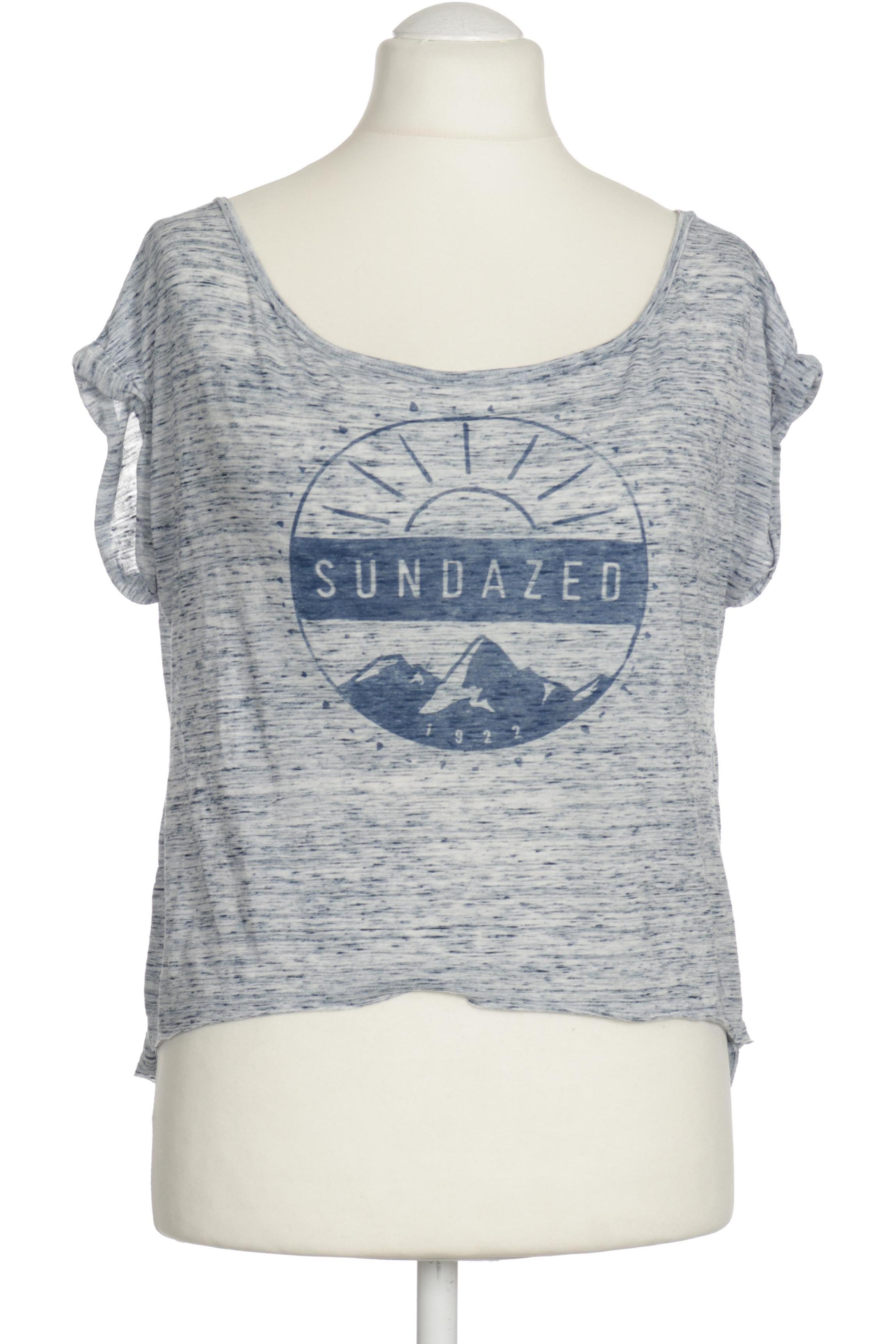 

Hollister Damen T-Shirt, blau, Gr.