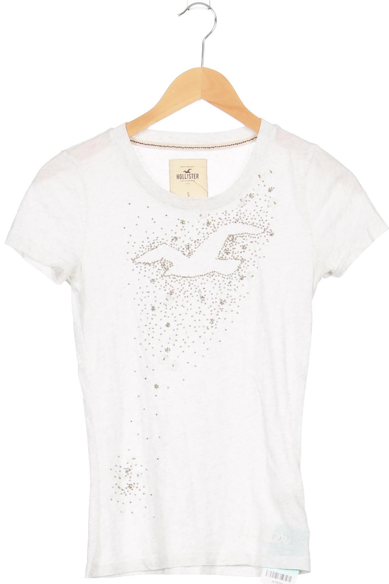 

Hollister Damen T-Shirt, weiß, Gr.