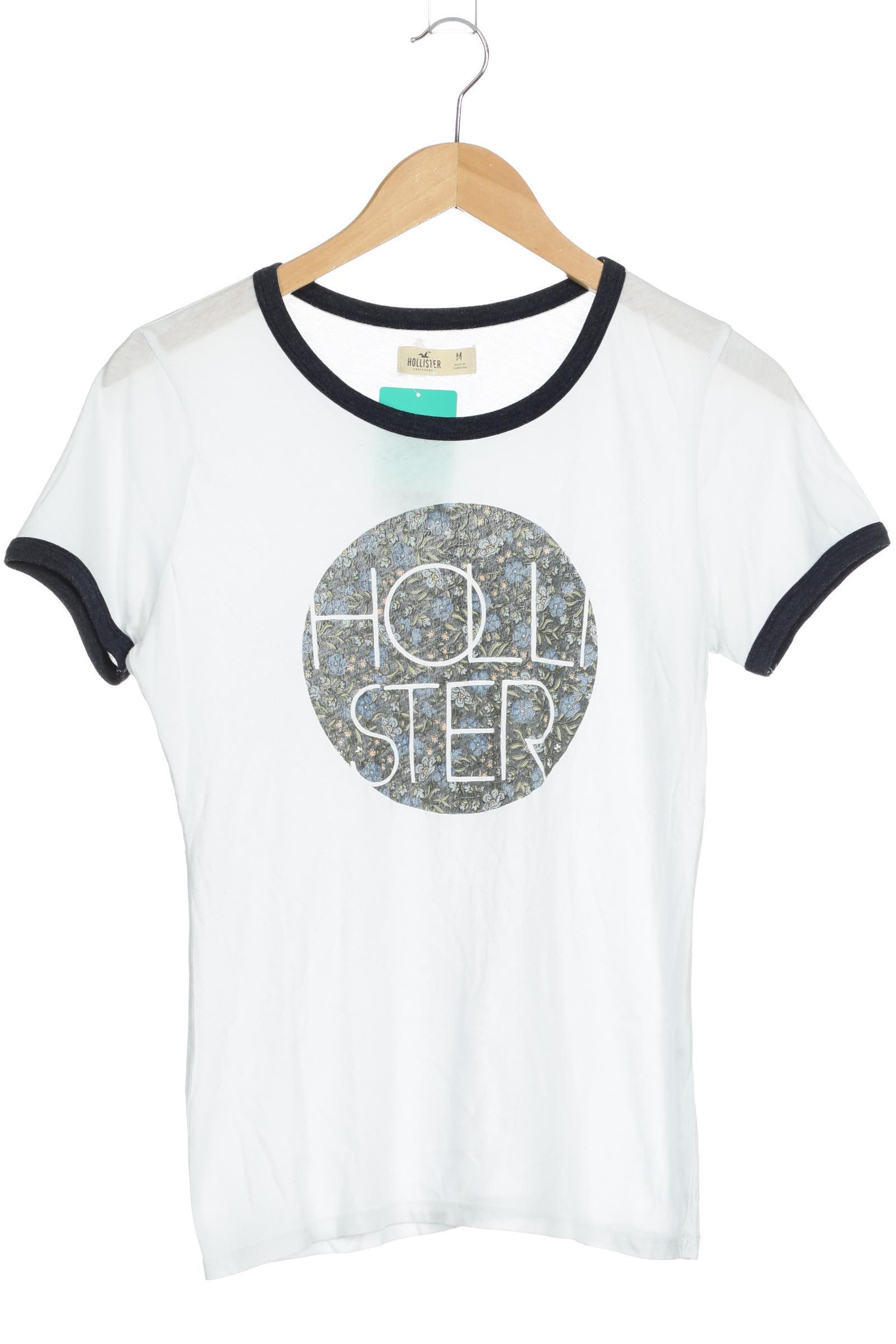 

Hollister Damen T-Shirt, weiß, Gr.
