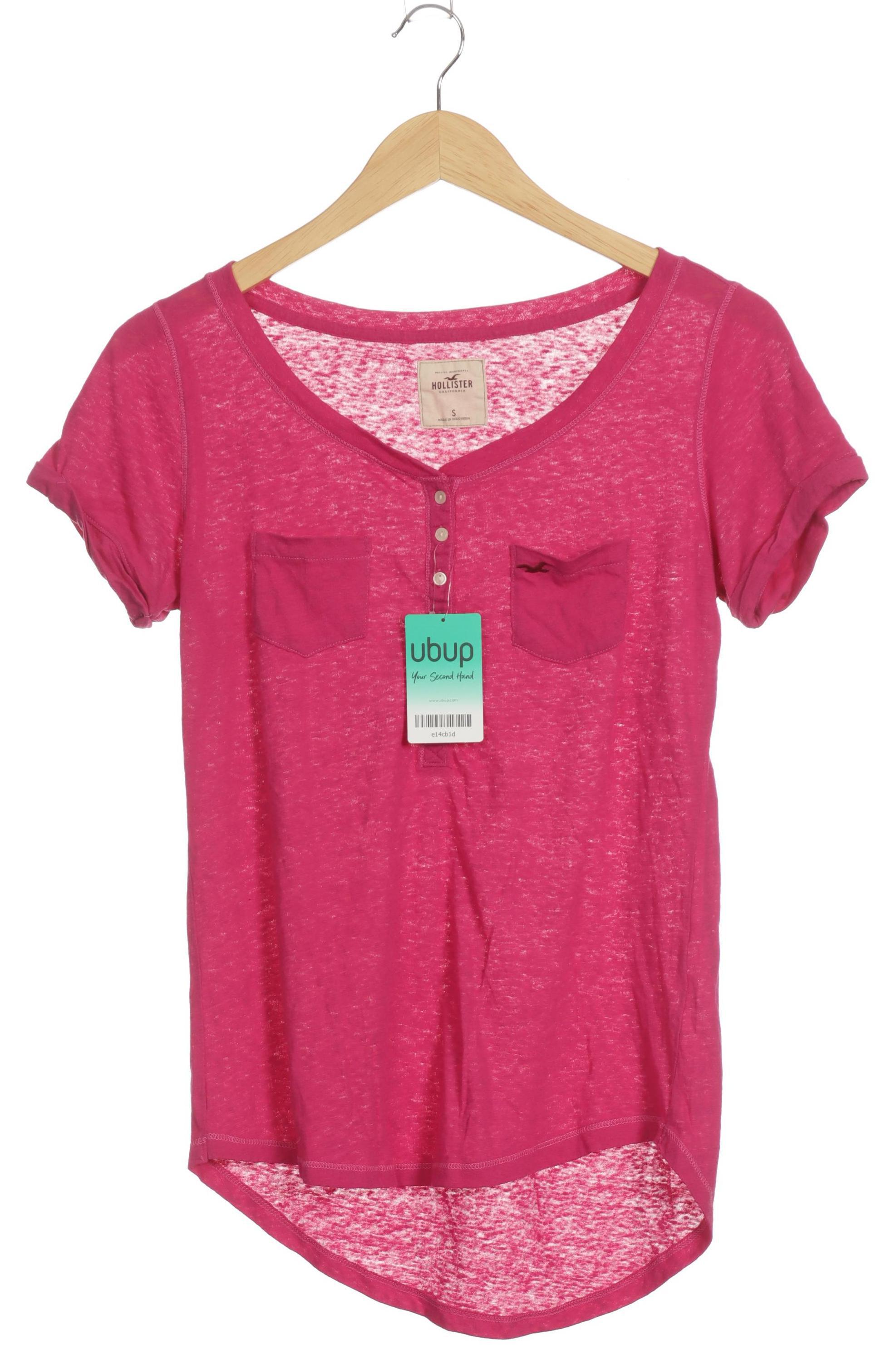 

Hollister Damen T-Shirt, pink, Gr.