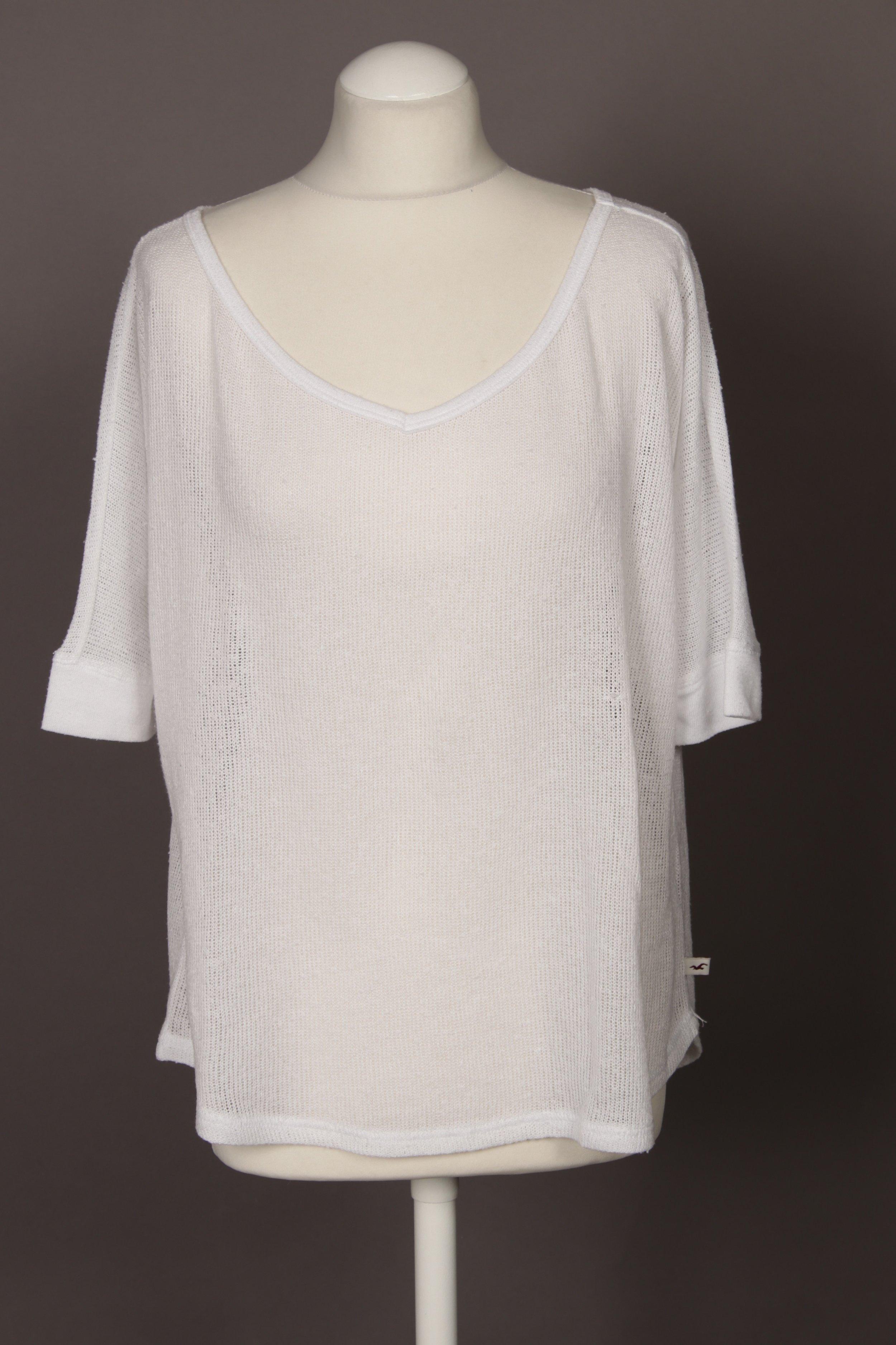 

Hollister Damen T-Shirt, weiß, Gr.