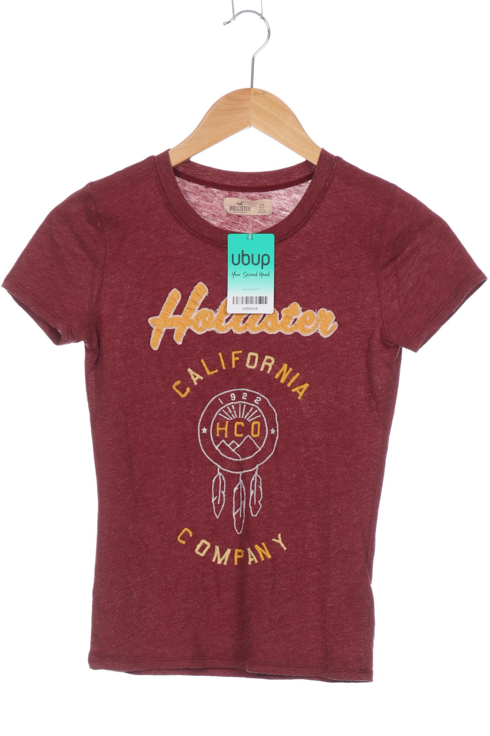 

Hollister Damen T-Shirt, braun, Gr.