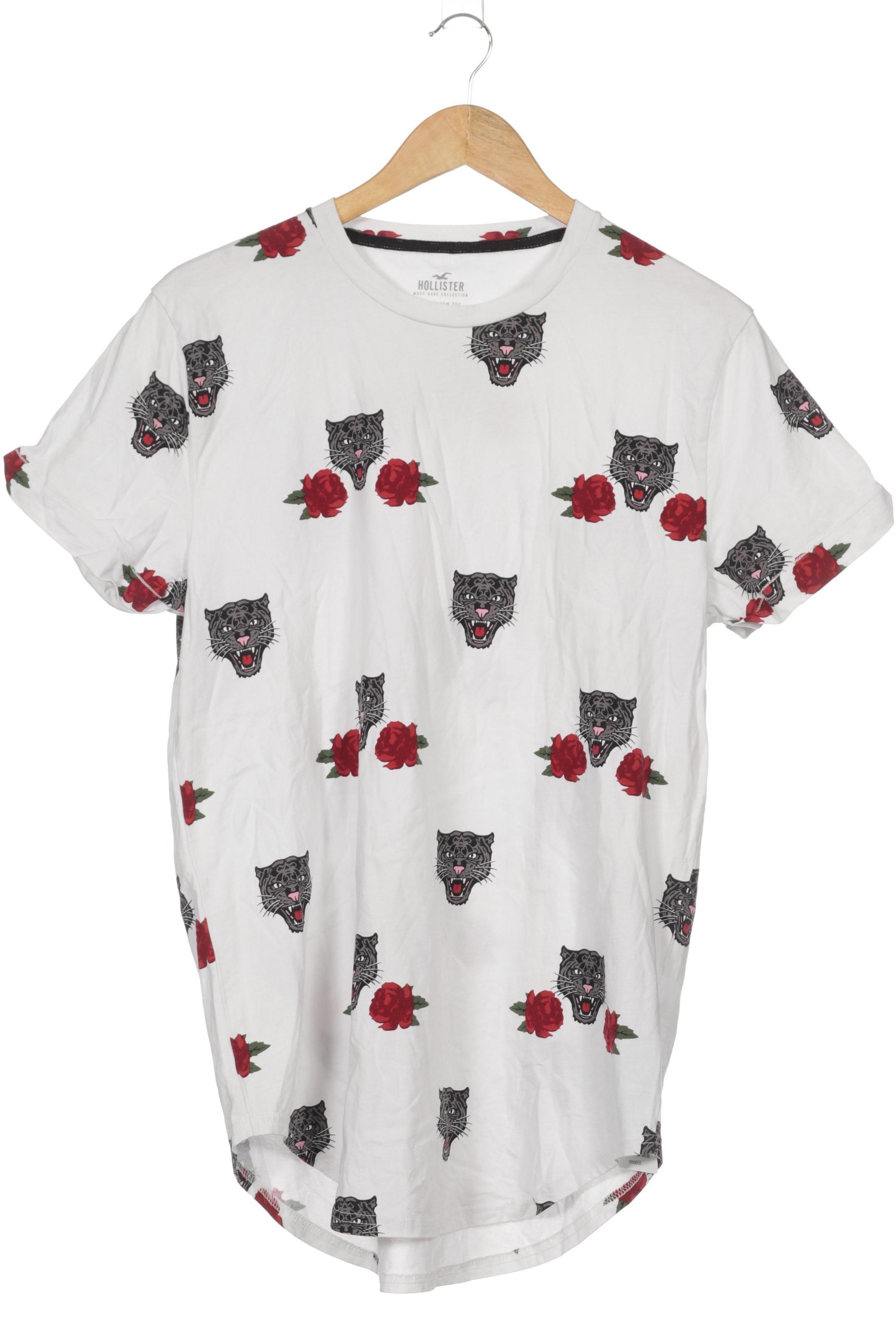 

Hollister Damen T-Shirt, weiß, Gr.