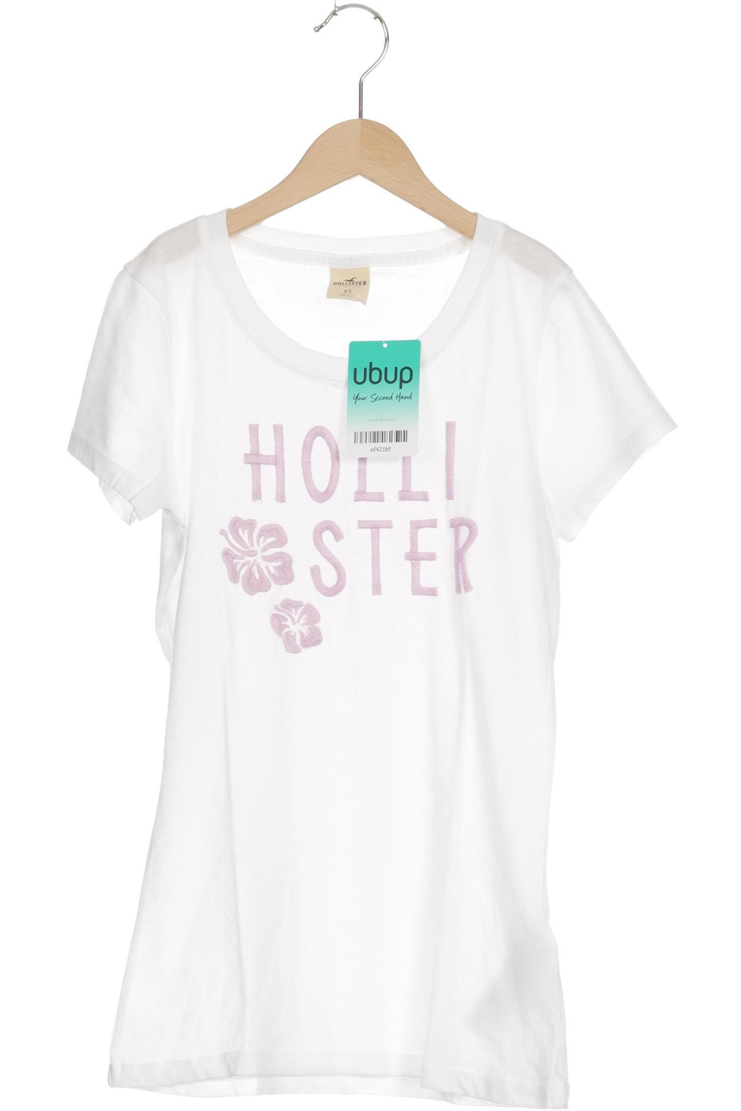 

Hollister Damen T-Shirt, weiß, Gr.