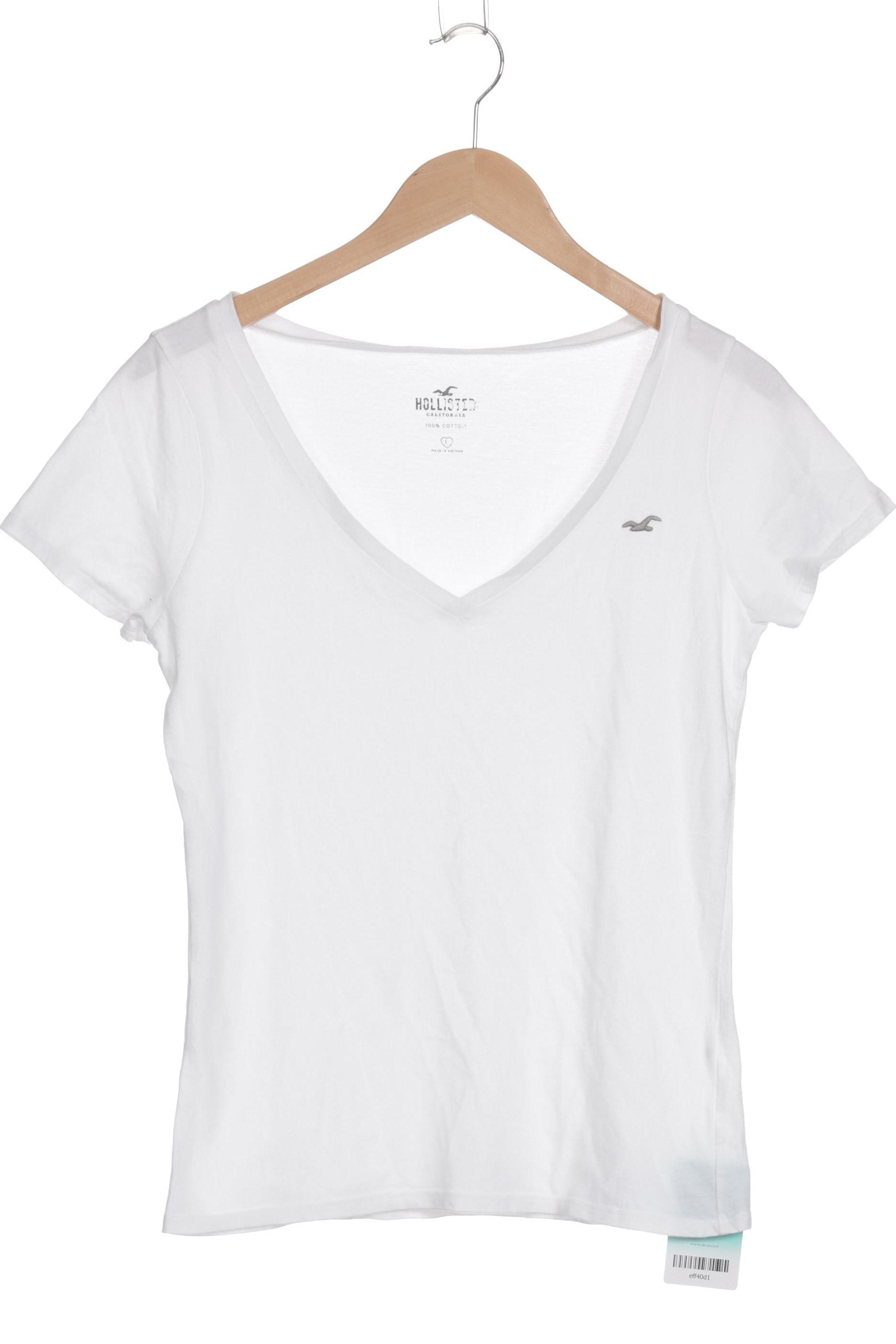

Hollister Damen T-Shirt, weiß, Gr.