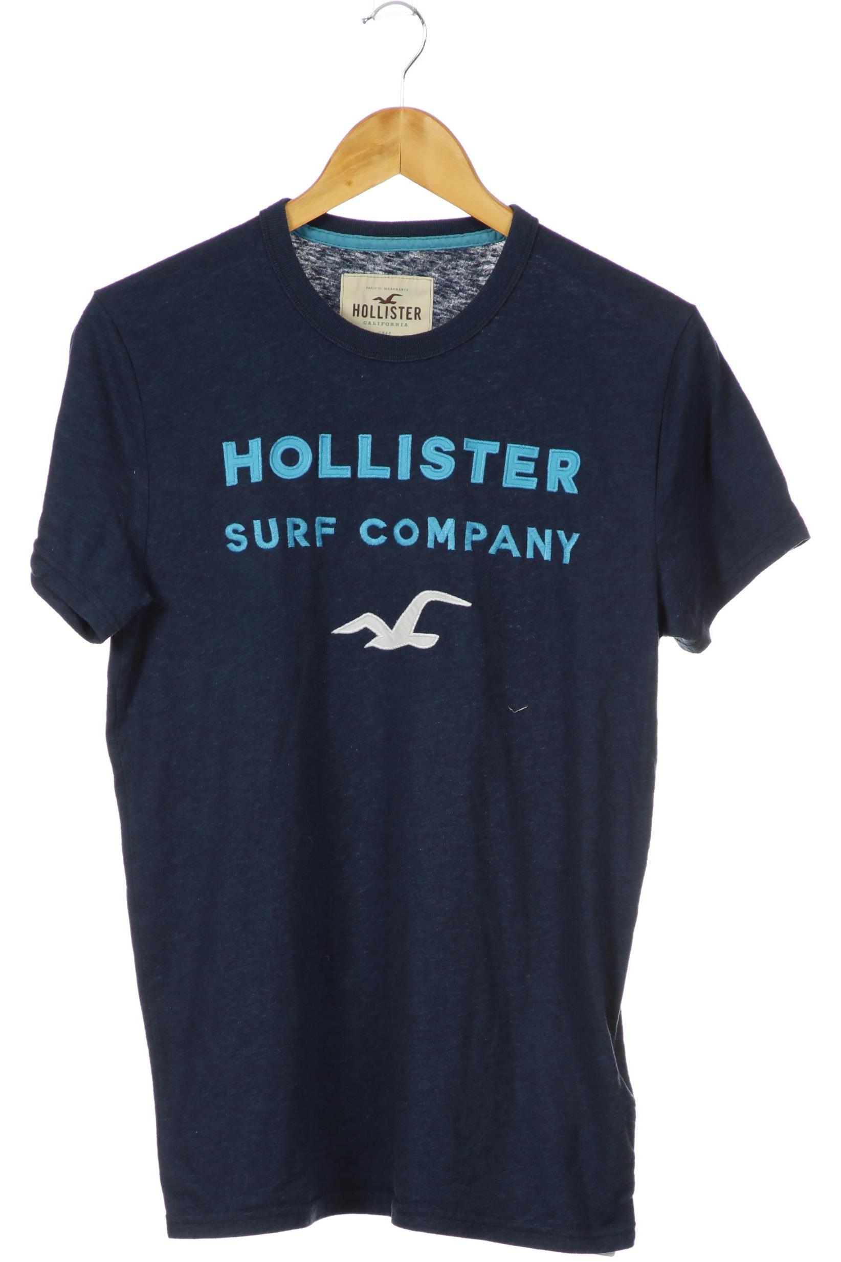 

Hollister Damen T-Shirt, blau, Gr.