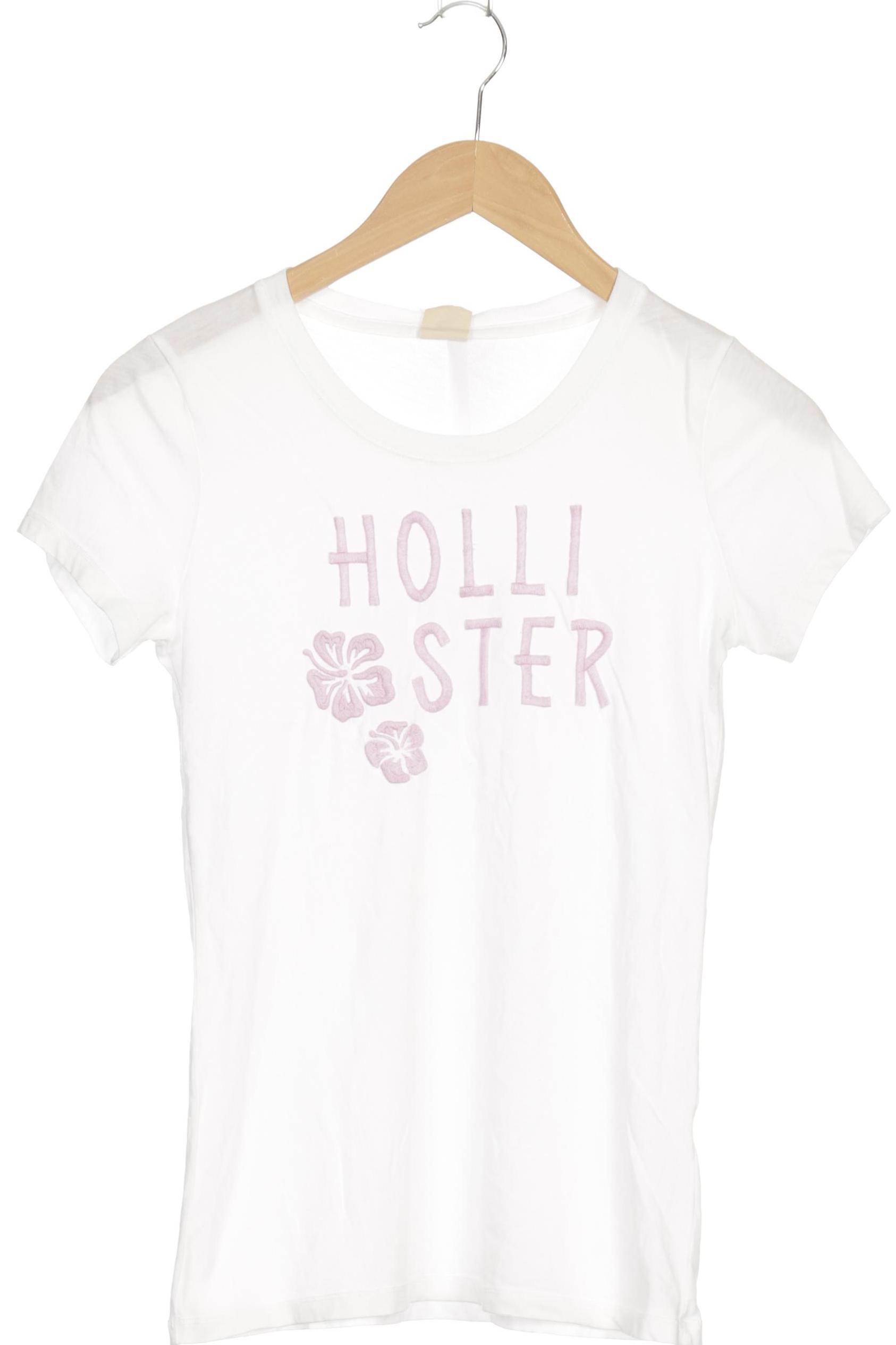 

Hollister Damen T-Shirt, weiß, Gr.