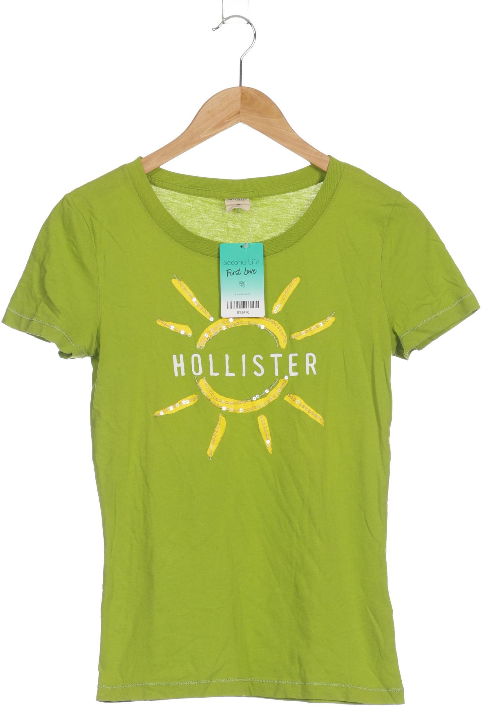 

Hollister Damen T-Shirt, grün, Gr.