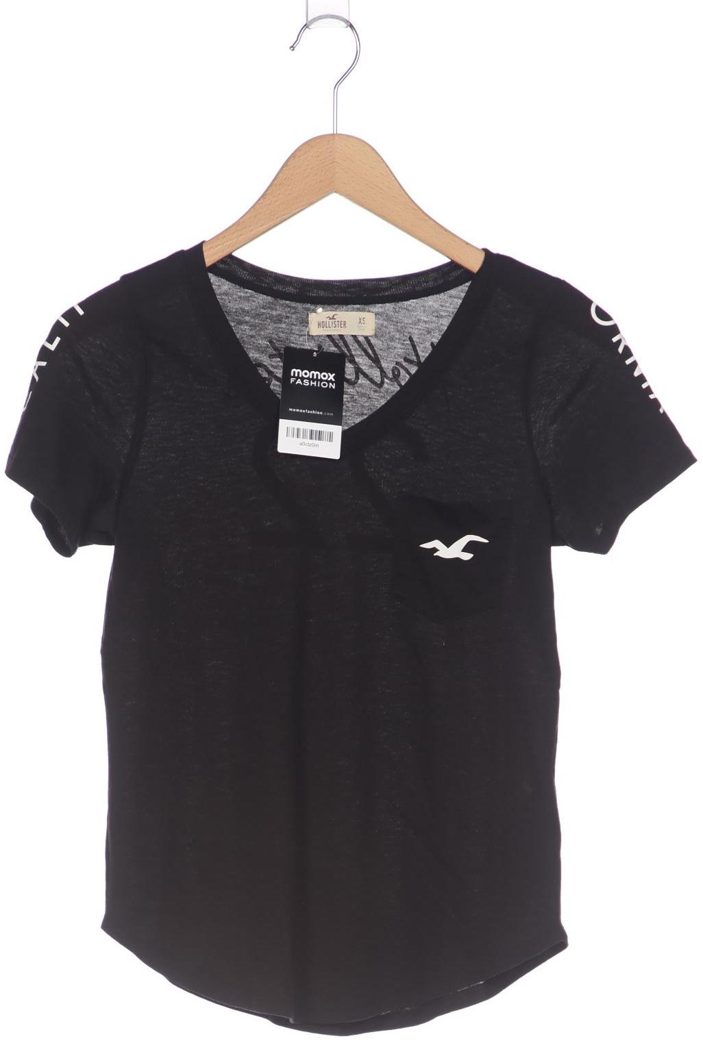 

Hollister Damen T-Shirt, schwarz, Gr. 34