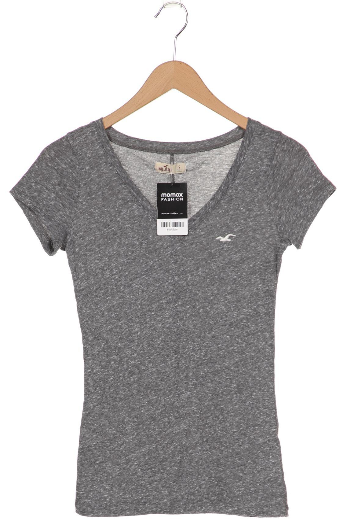 

Hollister Damen T-Shirt, grau, Gr. 36