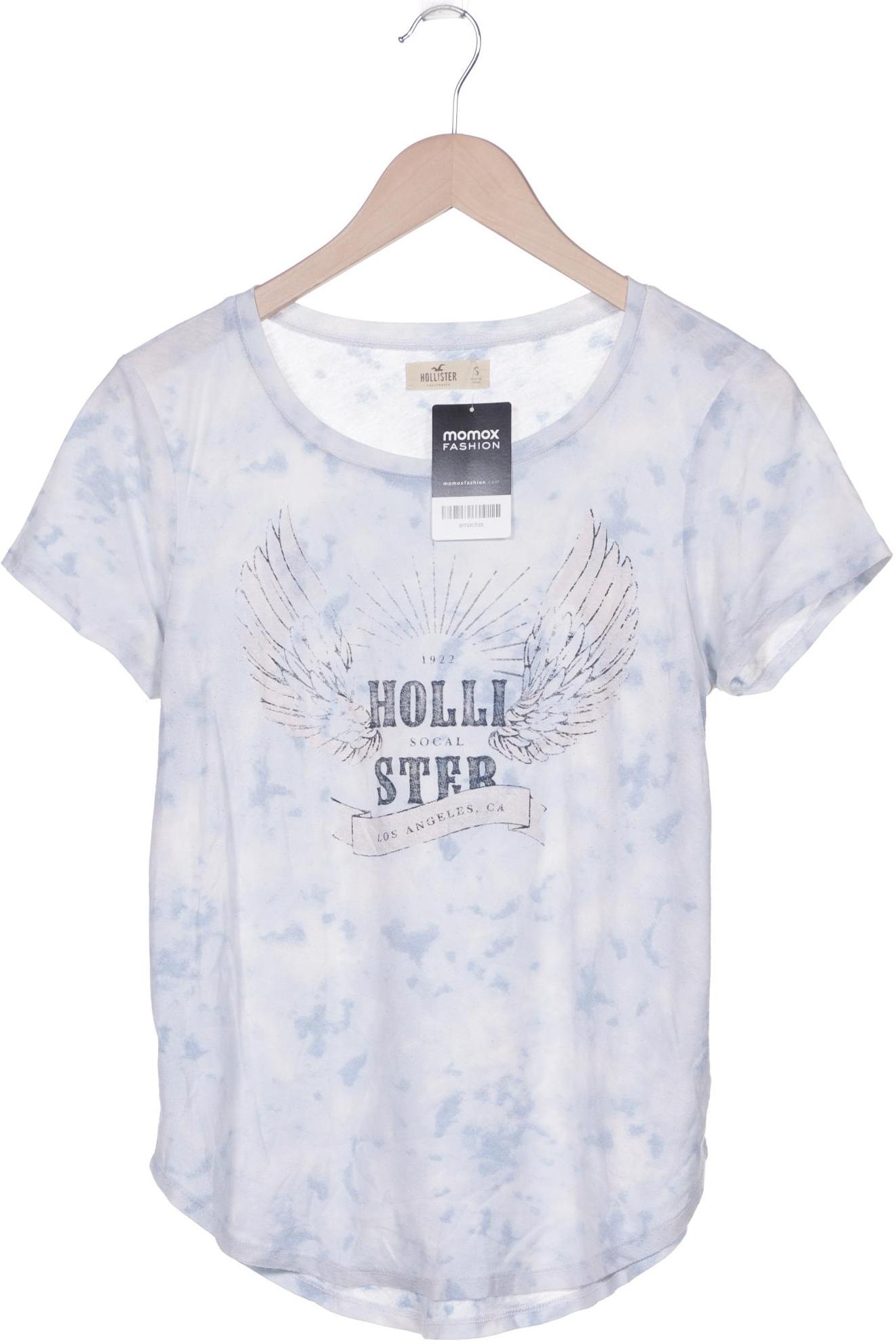 

Hollister Damen T-Shirt, hellblau, Gr. 36