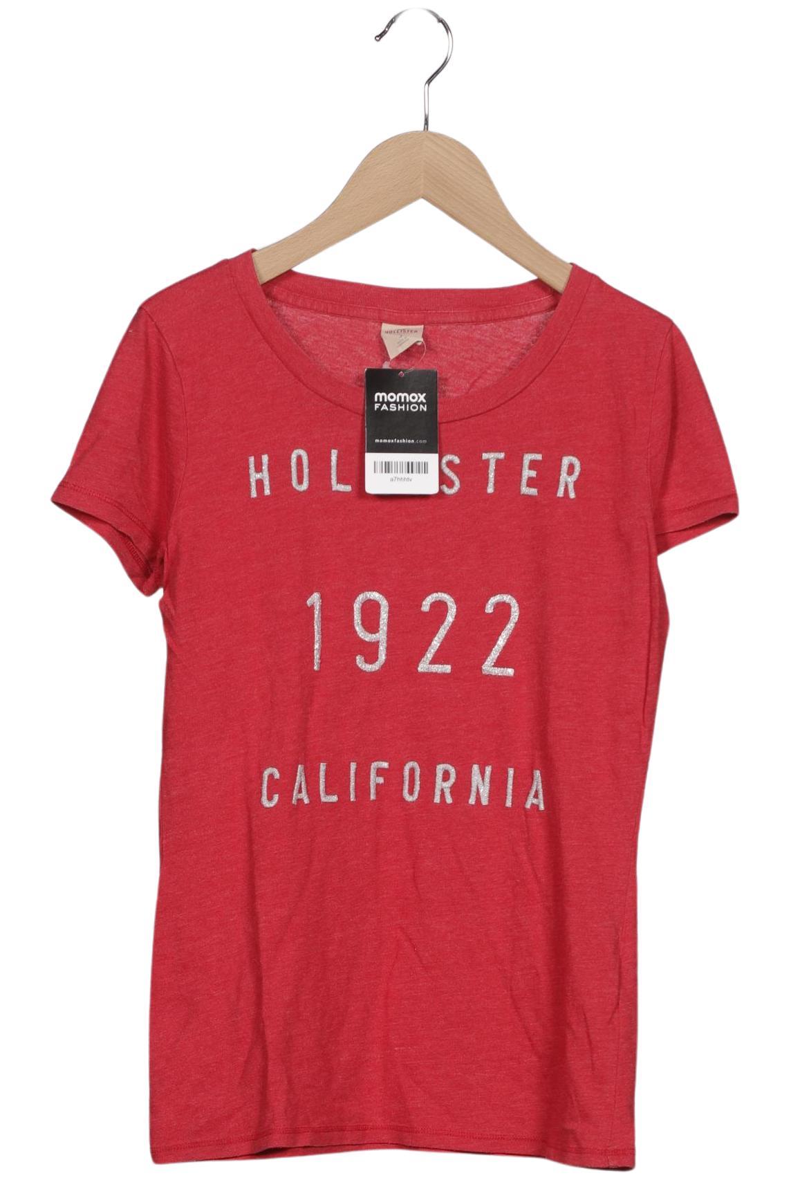 

Hollister Damen T-Shirt, rot, Gr. 36