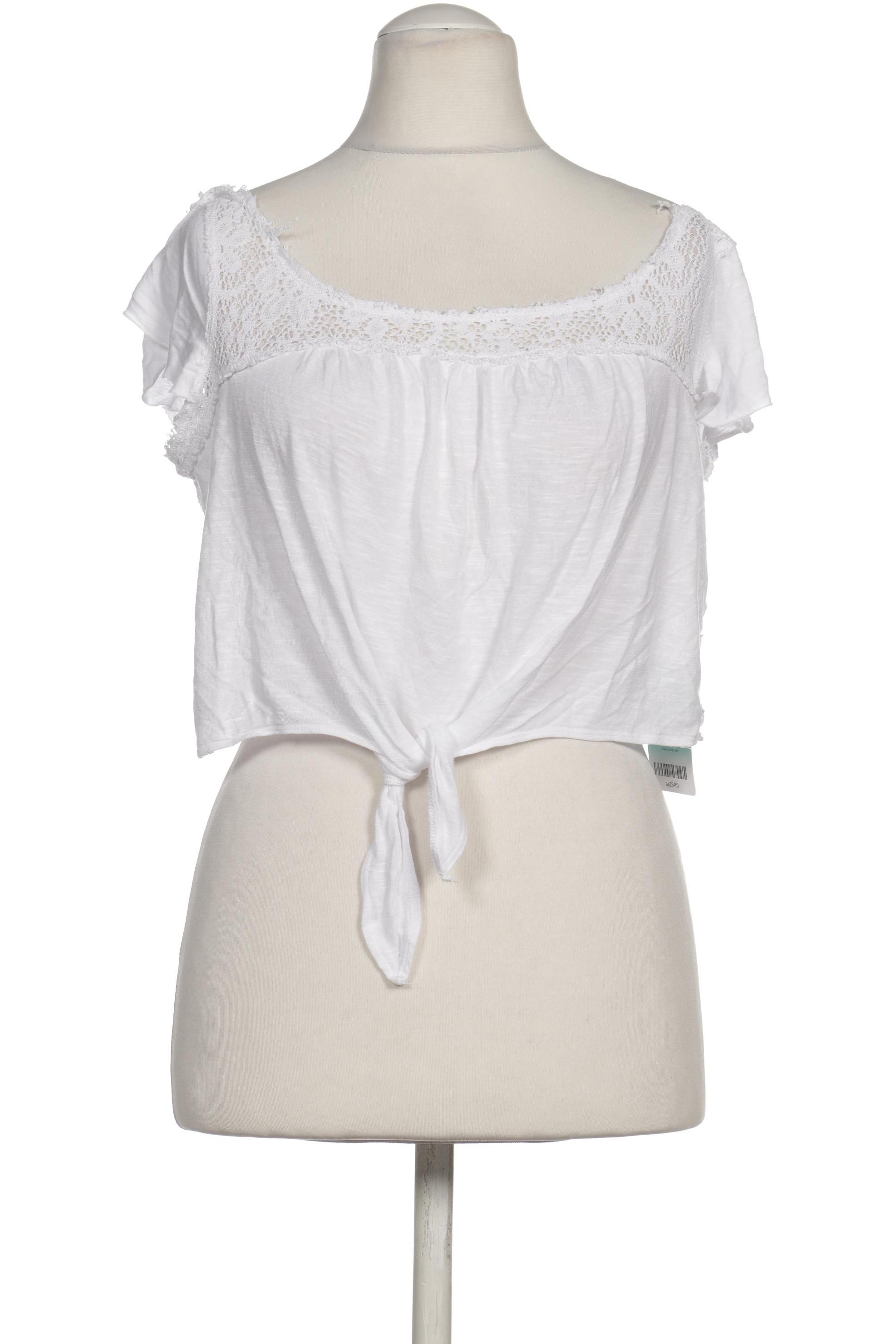 

Hollister Damen T-Shirt, weiß, Gr. 36