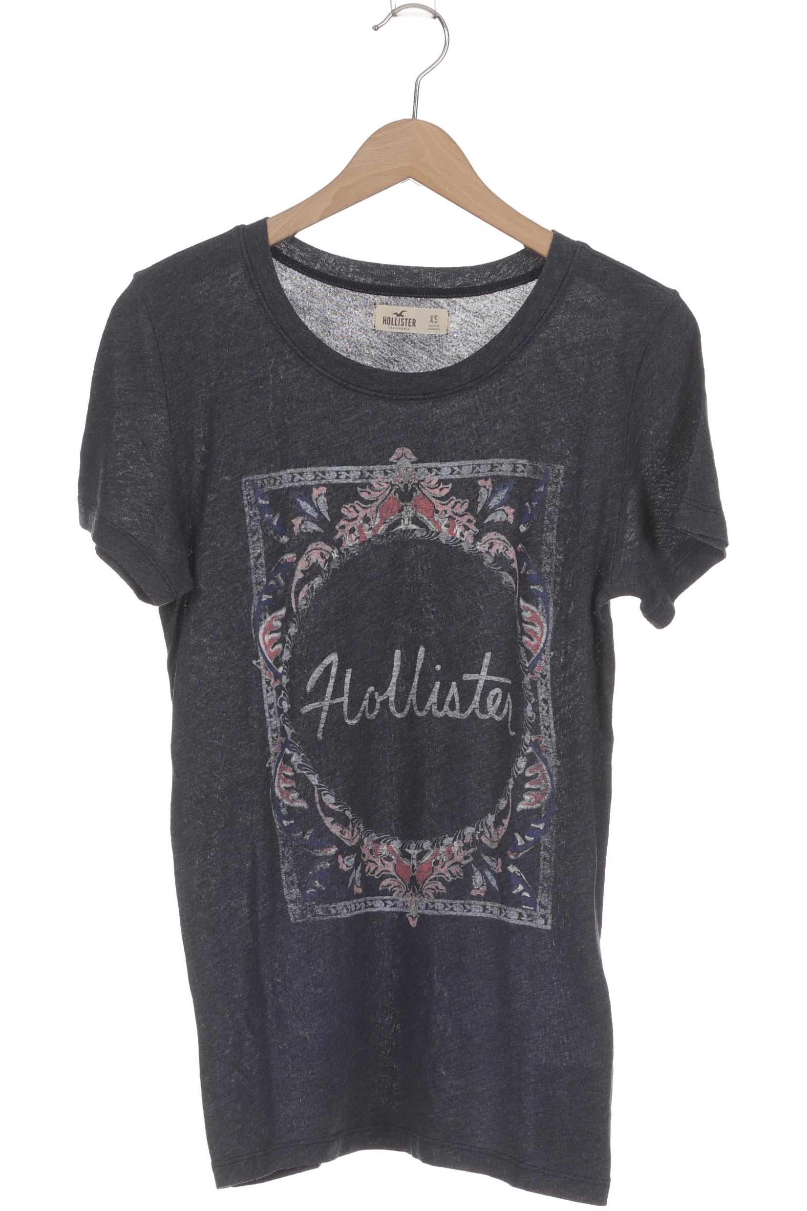 

Hollister Damen T-Shirt, blau, Gr.