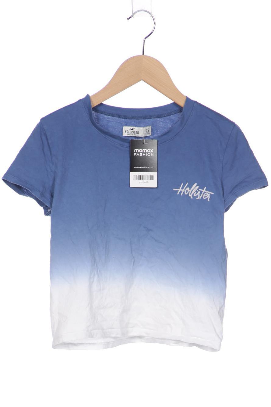 

Hollister Damen T-Shirt, blau, Gr. 34