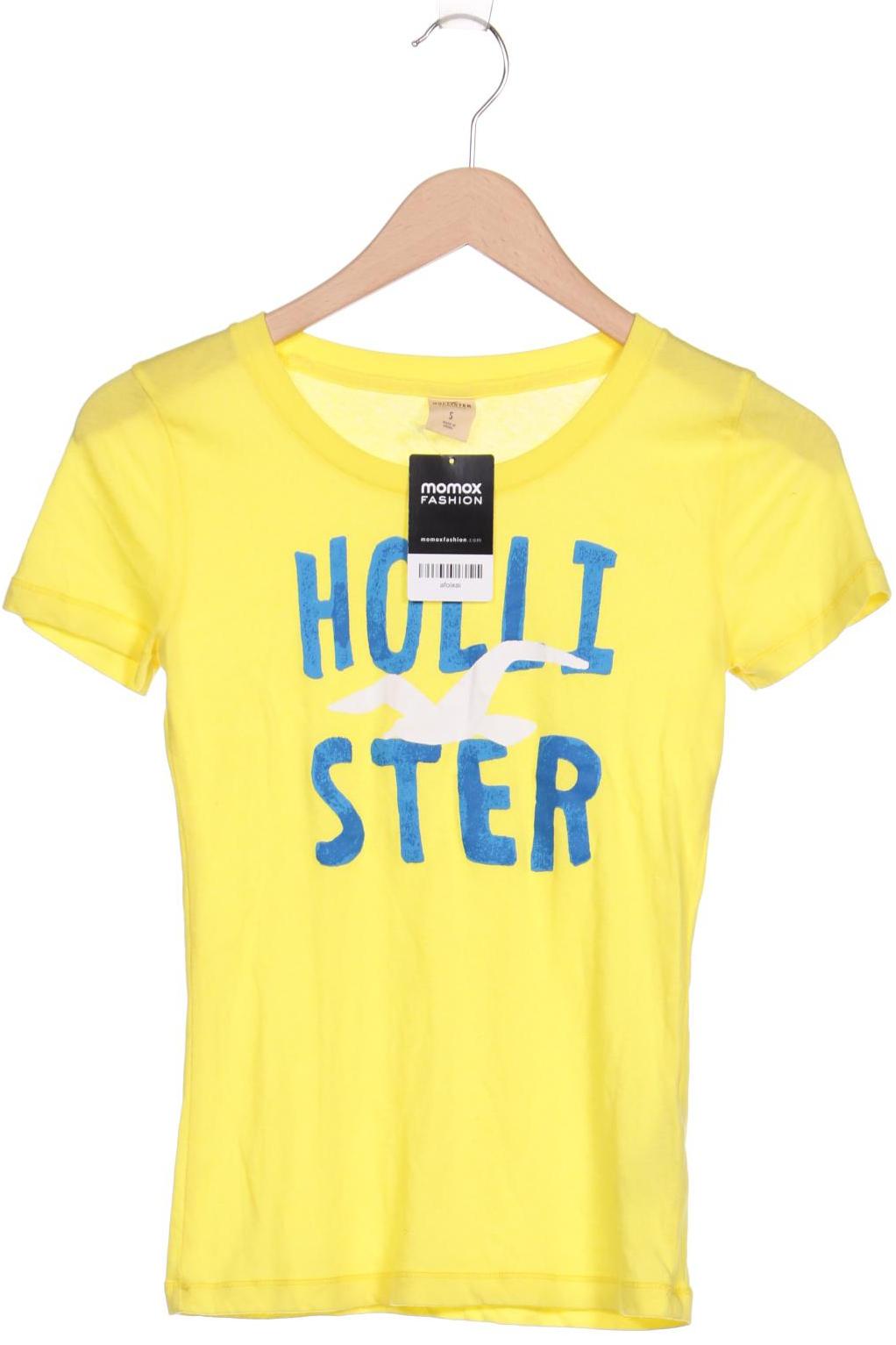 

Hollister Damen T-Shirt, gelb