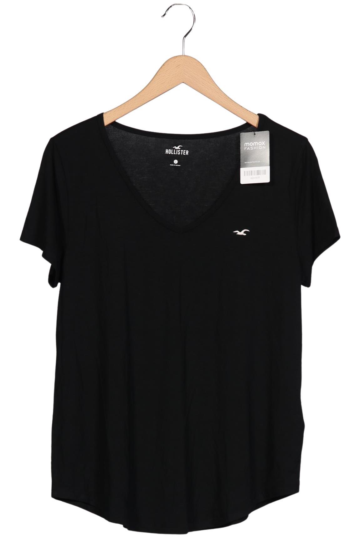 

Hollister Damen T-Shirt, schwarz, Gr. 42