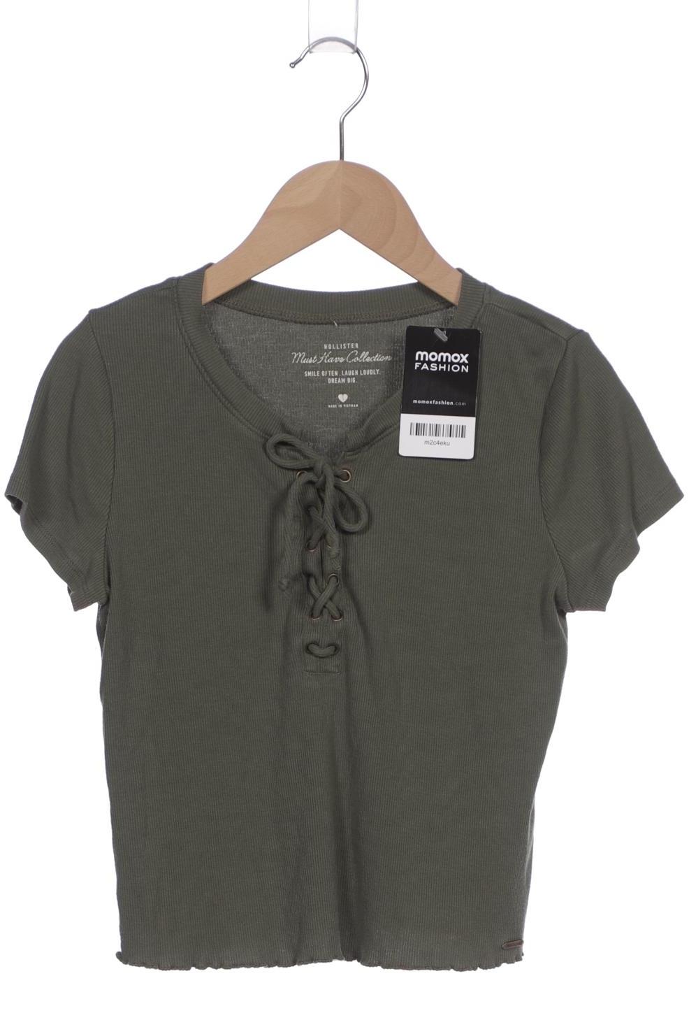

Hollister Damen T-Shirt, grün, Gr. 36