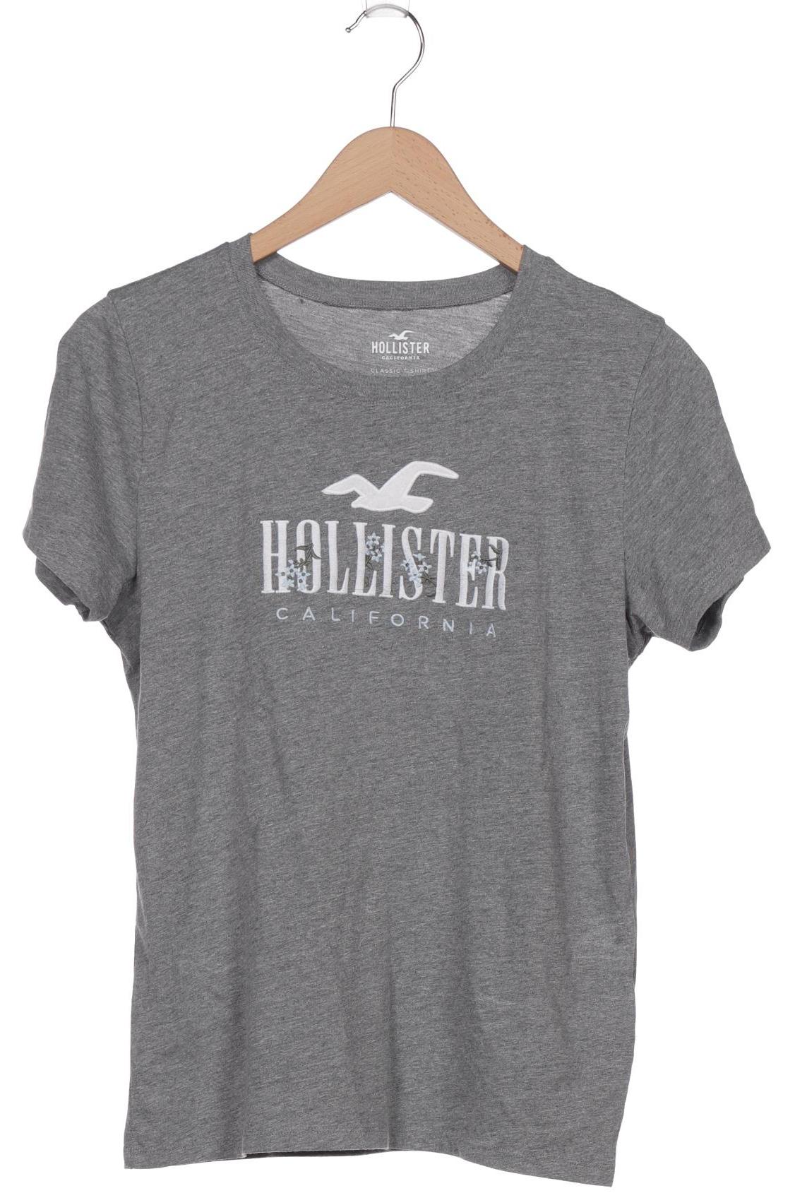 

Hollister Damen T-Shirt, grau, Gr. 38