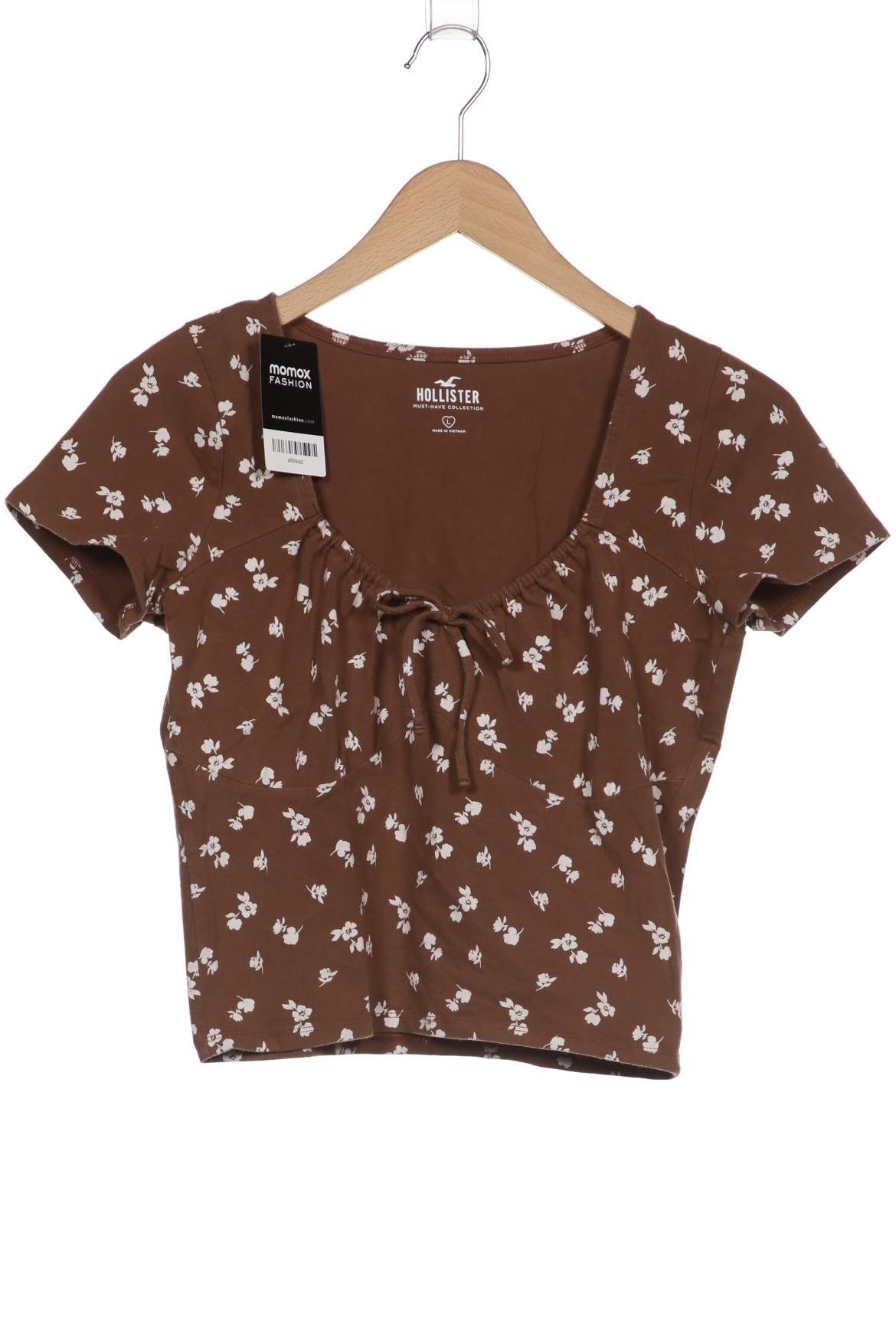 

Hollister Damen T-Shirt, braun