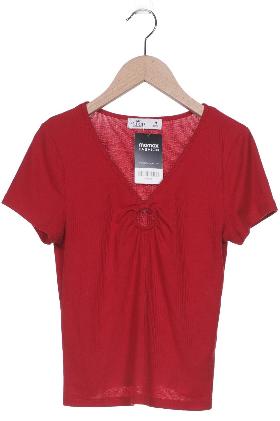 

Hollister Damen T-Shirt, rot, Gr. 38