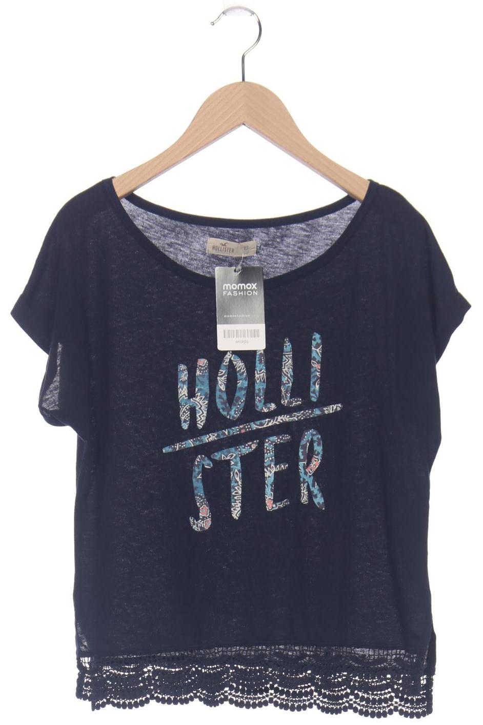 

Hollister Damen T-Shirt, marineblau, Gr. 34