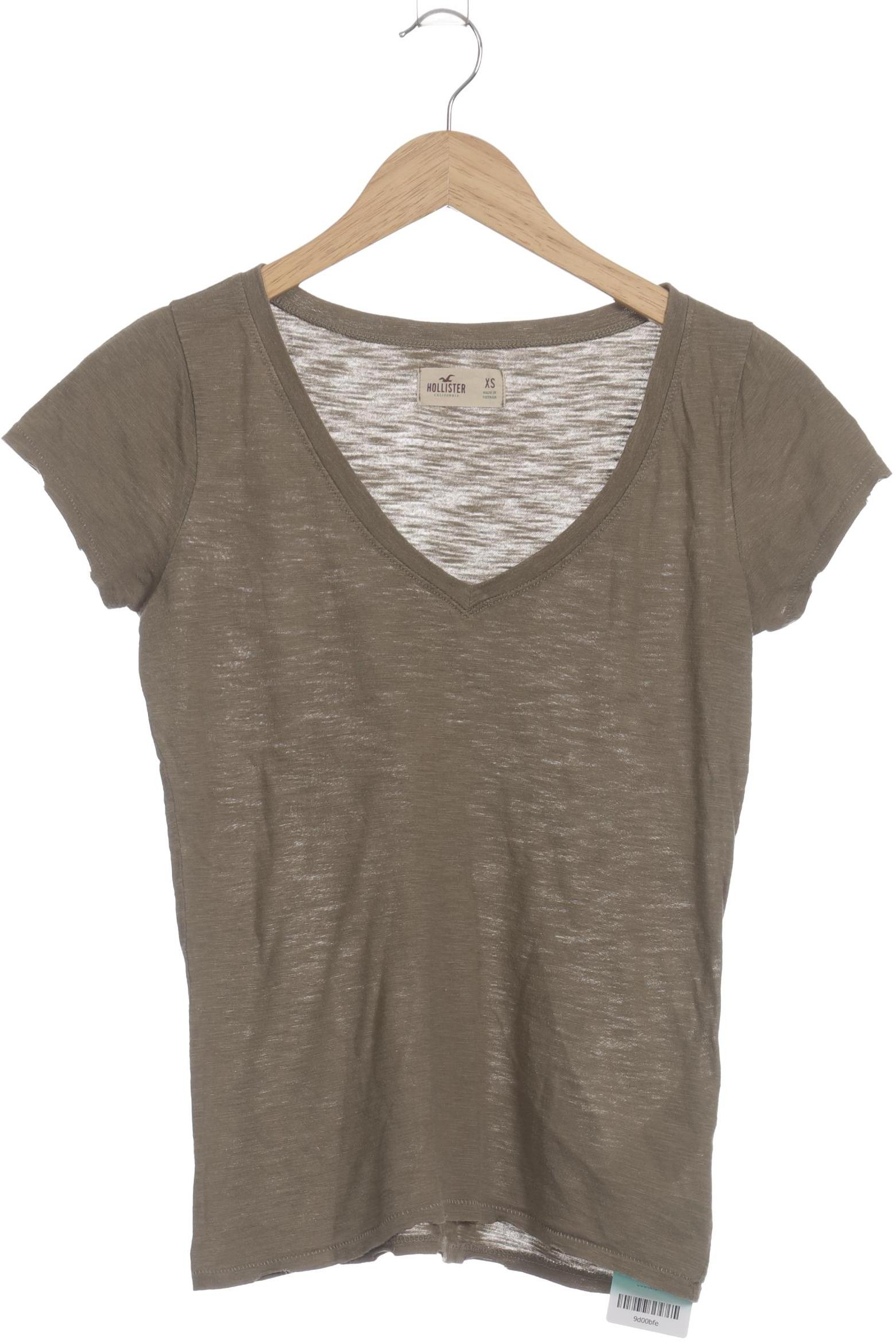 

Hollister Damen T-Shirt, braun, Gr. 34