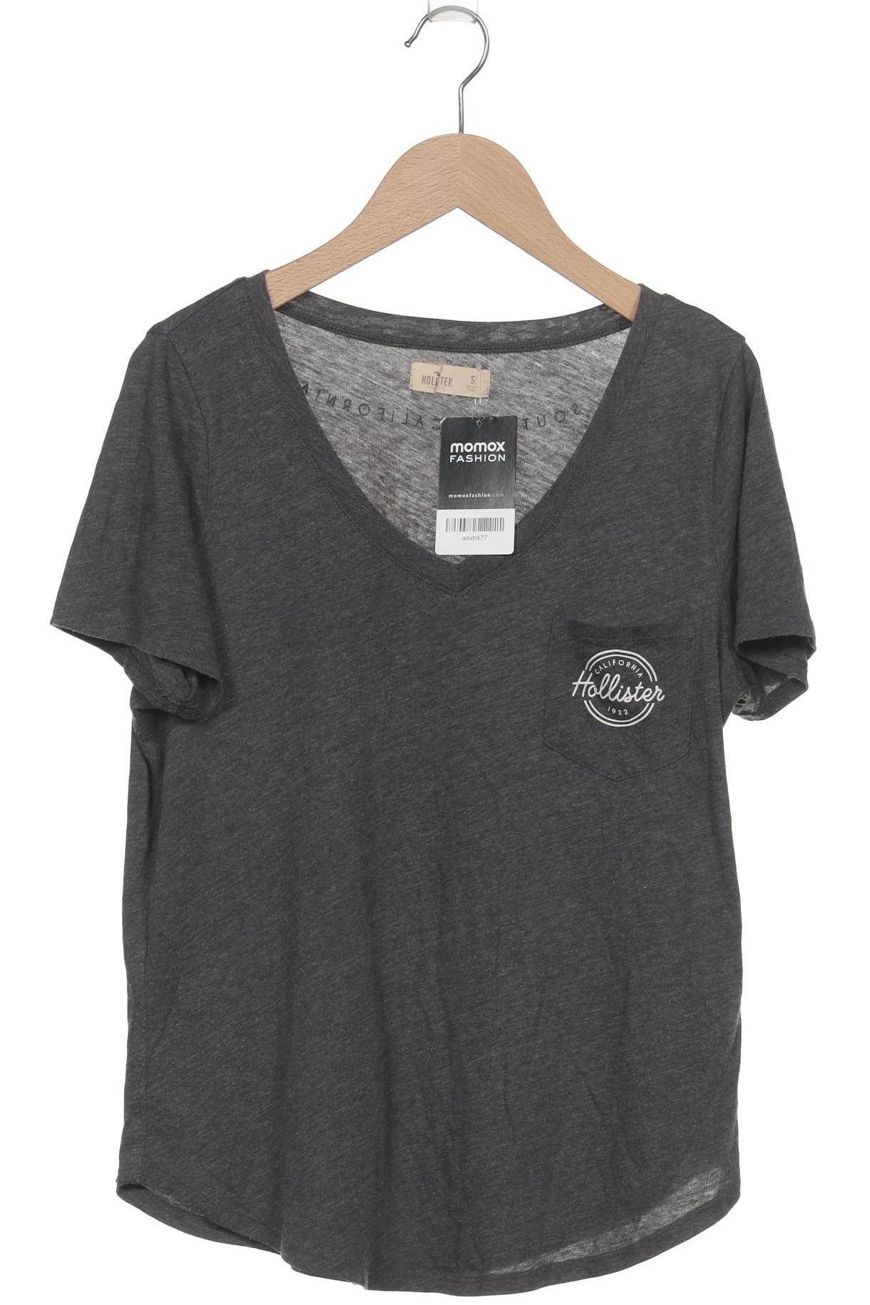 

Hollister Damen T-Shirt, grau, Gr. 36