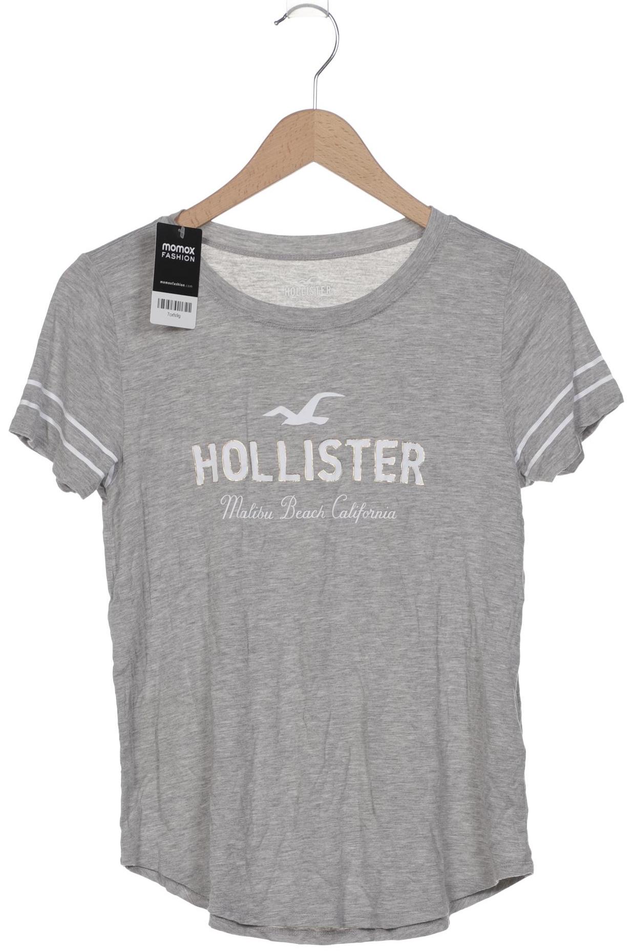 

Hollister Damen T-Shirt, grau, Gr. 34