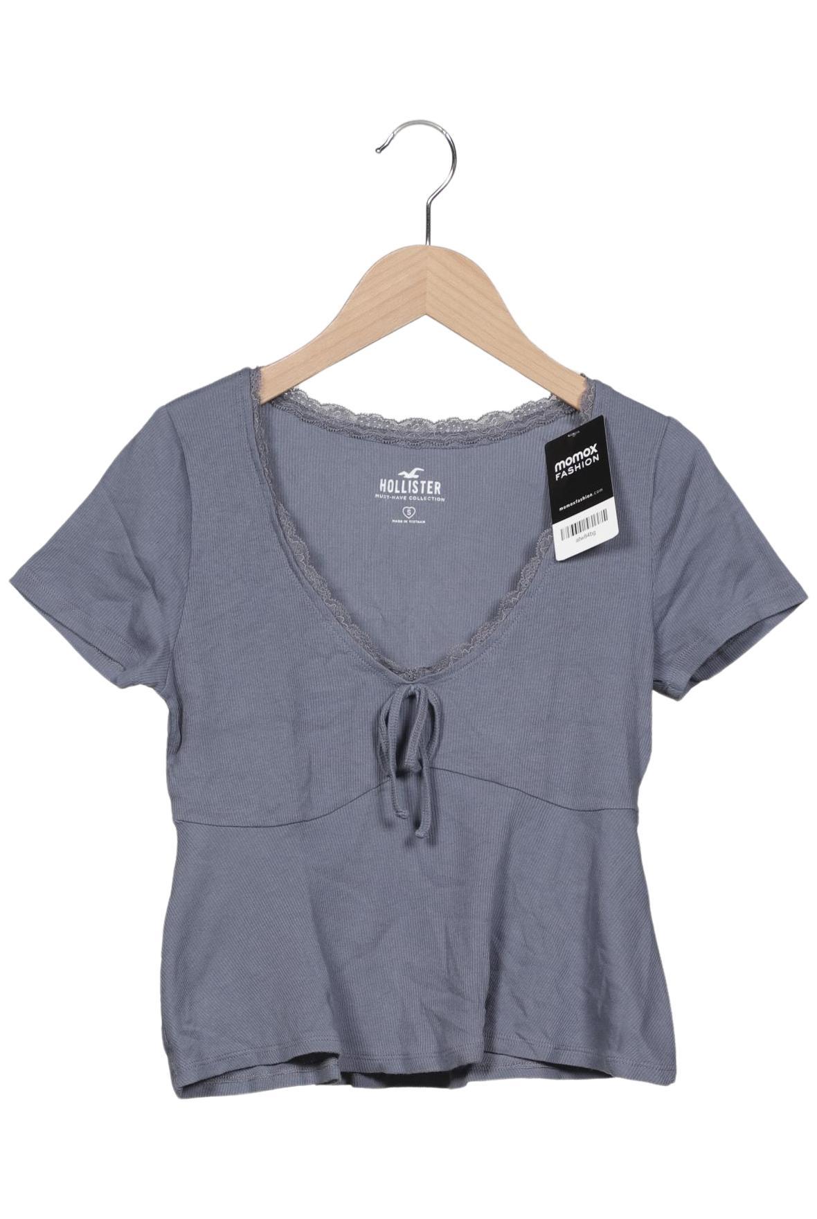 

Hollister Damen T-Shirt, grau, Gr. 36