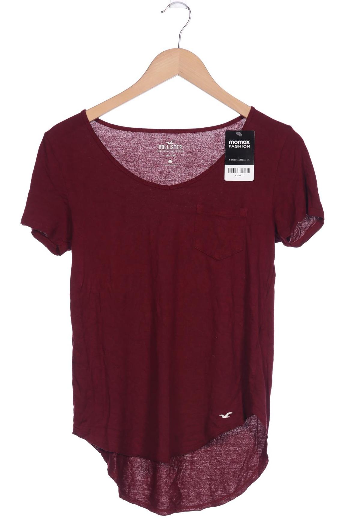 

Hollister Damen T-Shirt, bordeaux