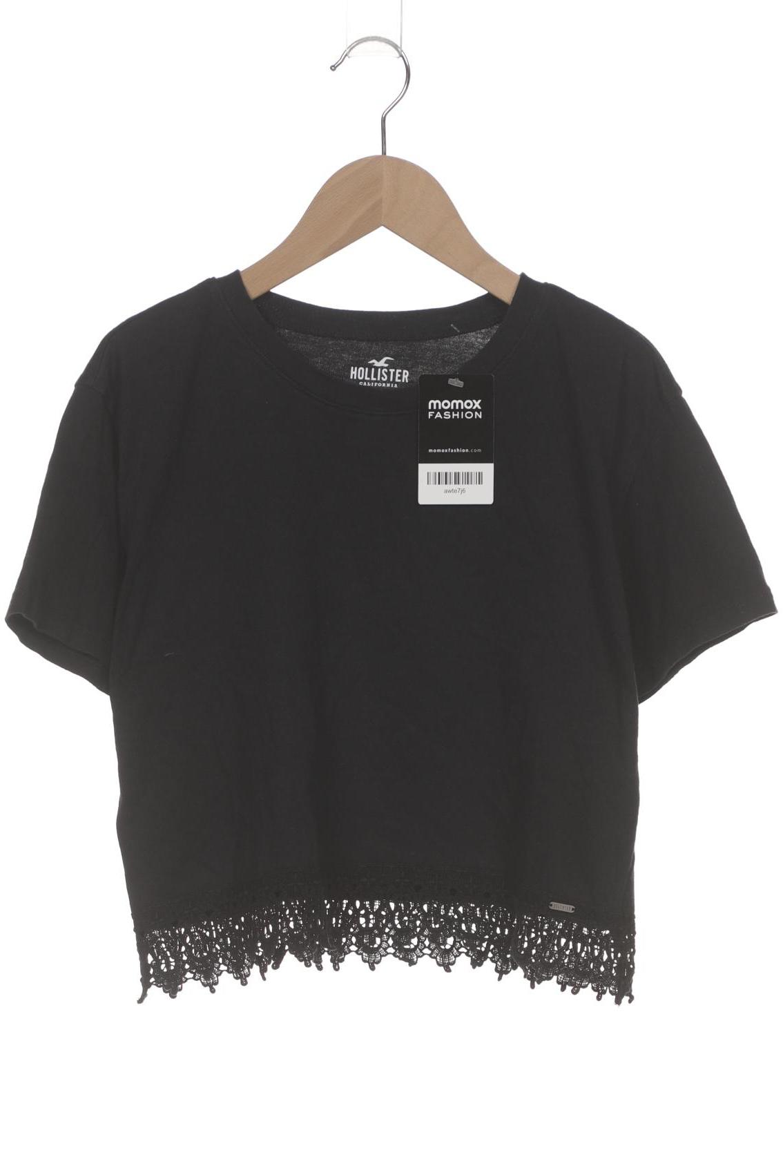 

Hollister Damen T-Shirt, schwarz, Gr. 36