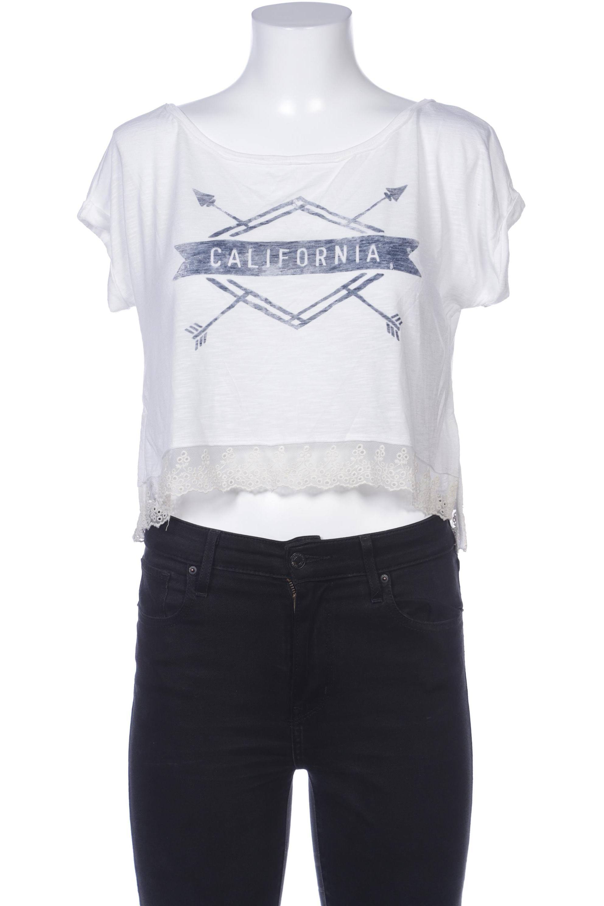 

Hollister Damen T-Shirt, weiß, Gr. 38