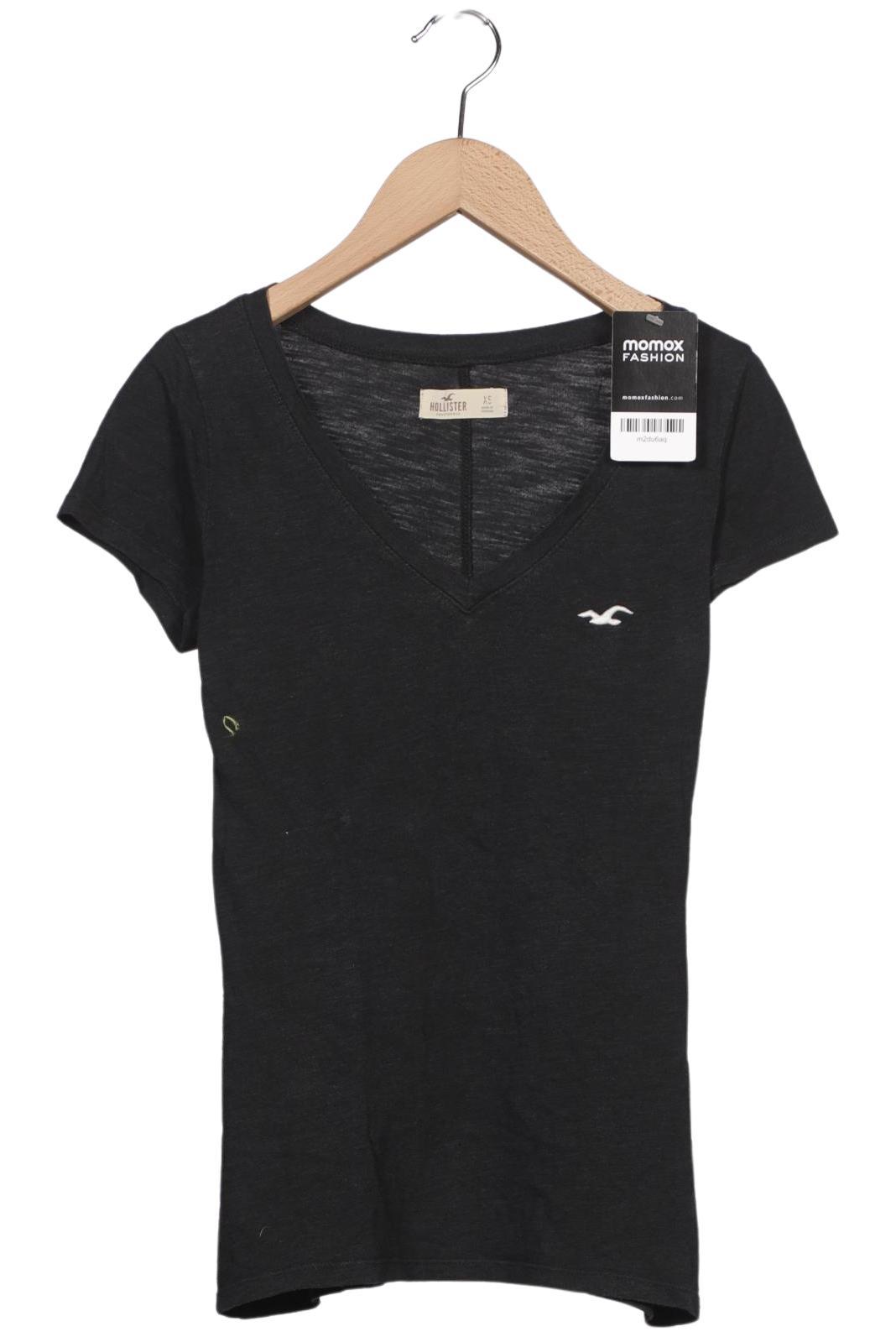 

Hollister Damen T-Shirt, schwarz, Gr. 34