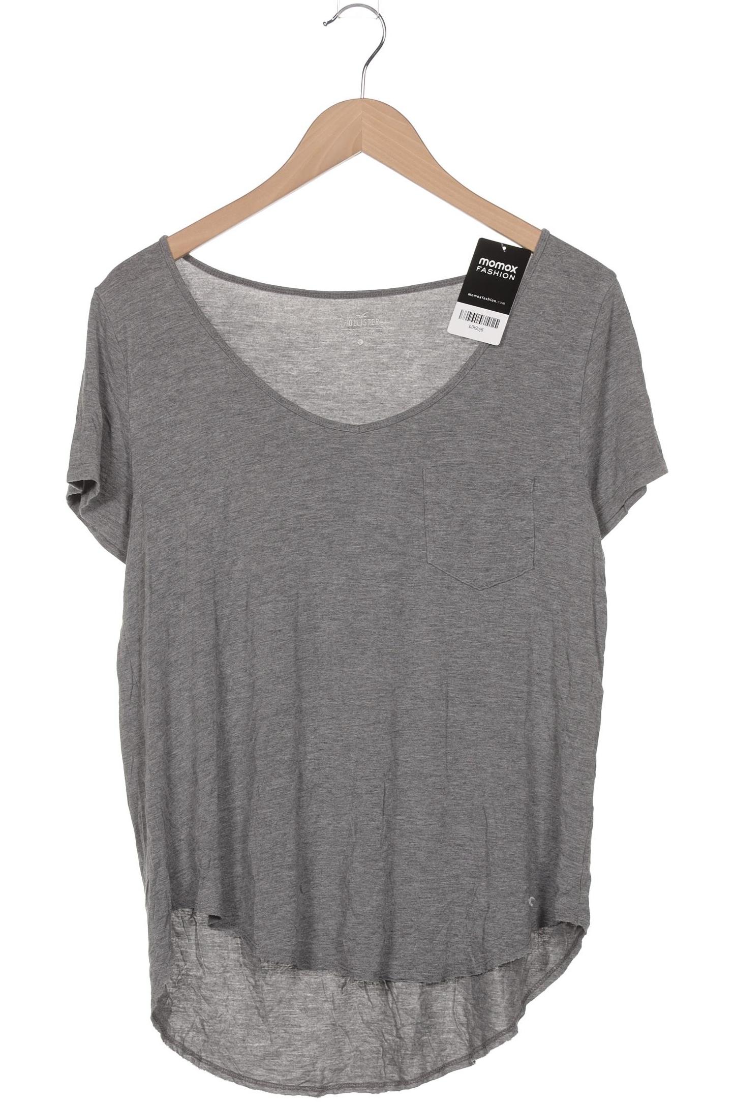 

Hollister Damen T-Shirt, grau, Gr. 42