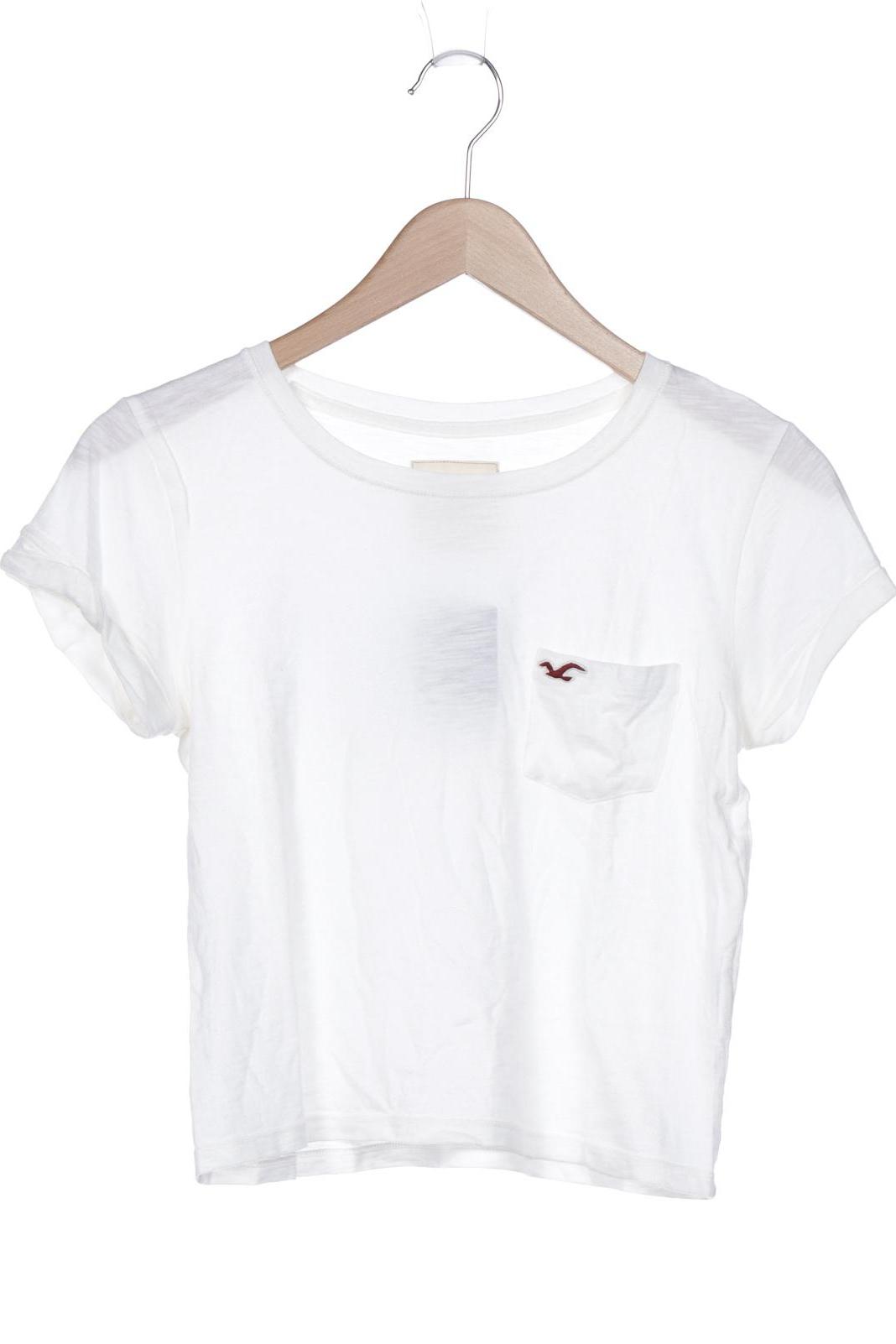 

Hollister Damen T-Shirt, cremeweiß