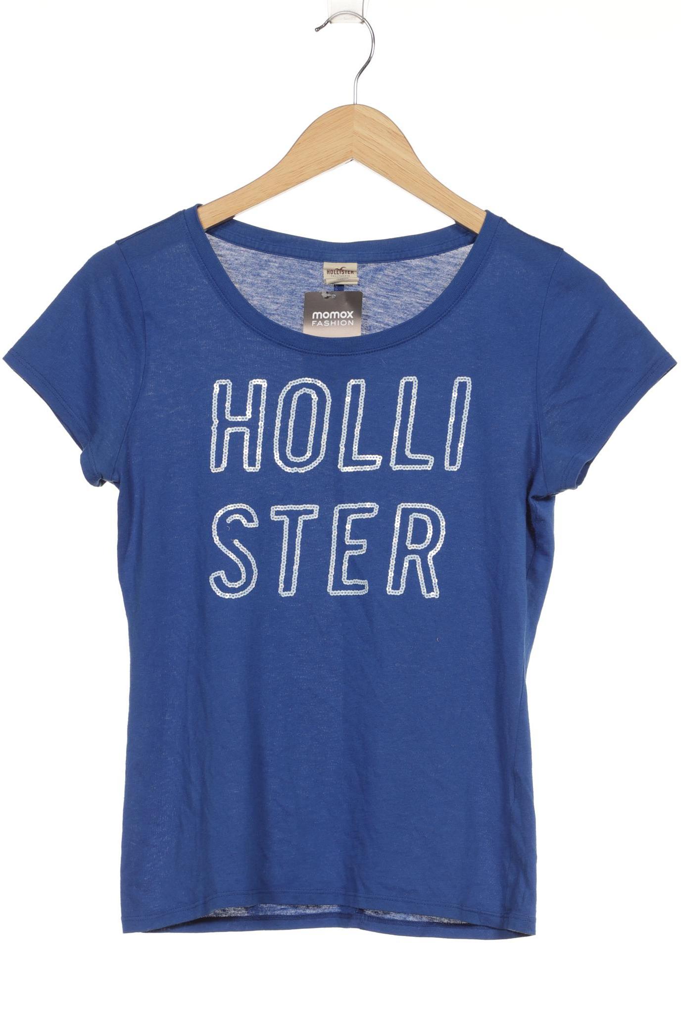 

Hollister Damen T-Shirt, blau, Gr. 36