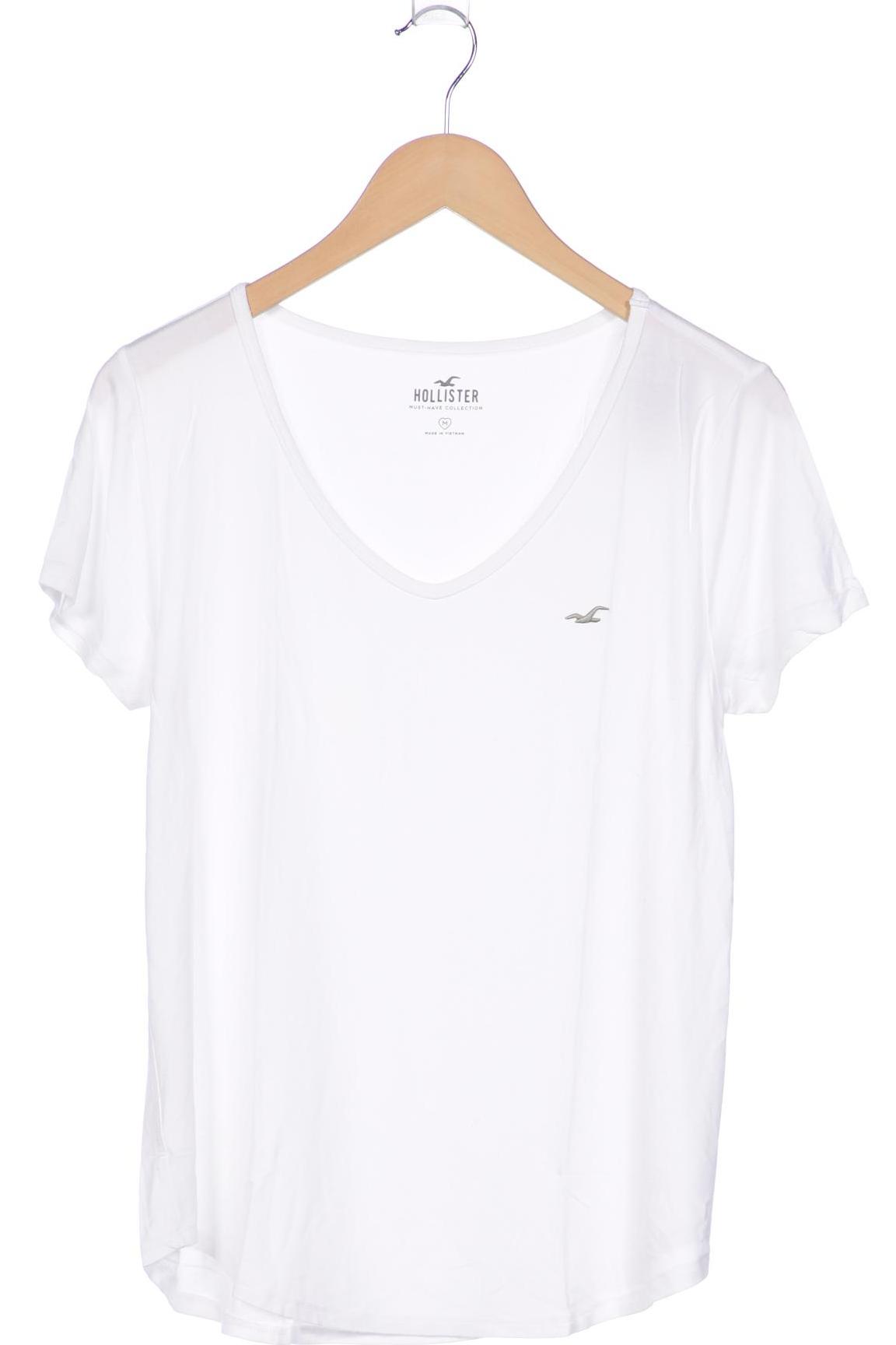 

Hollister Damen T-Shirt, weiß, Gr. 38