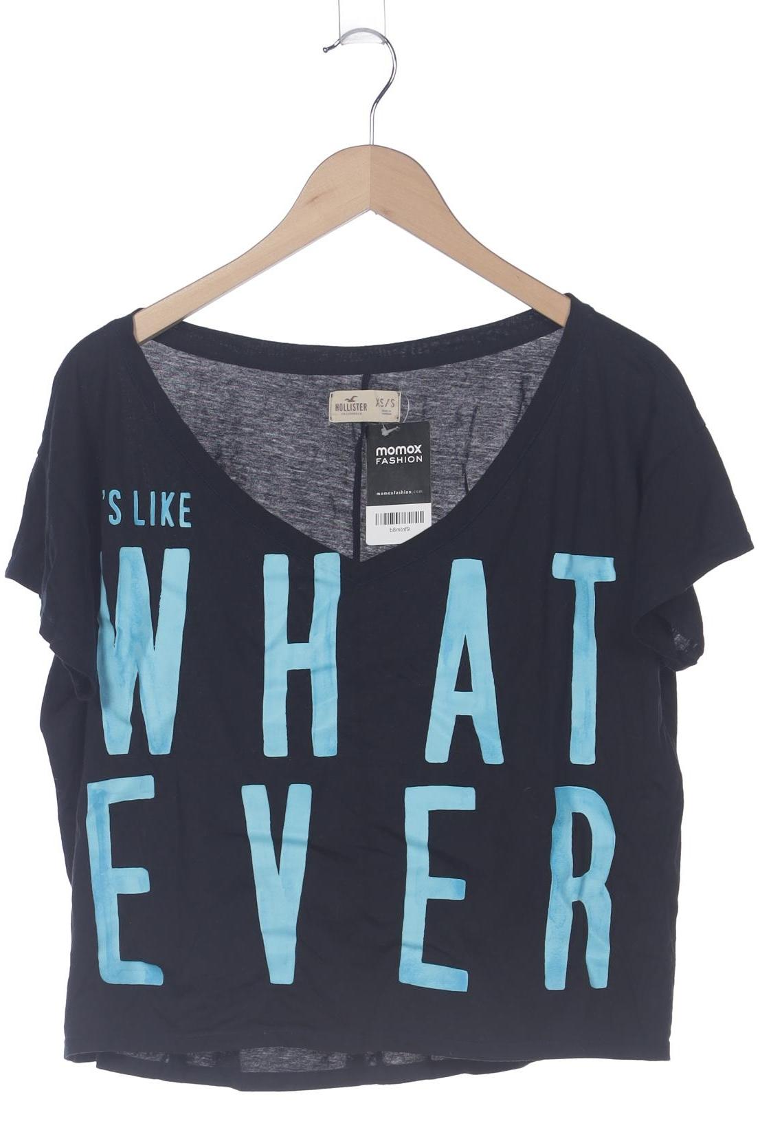 

Hollister Damen T-Shirt, marineblau, Gr. 34