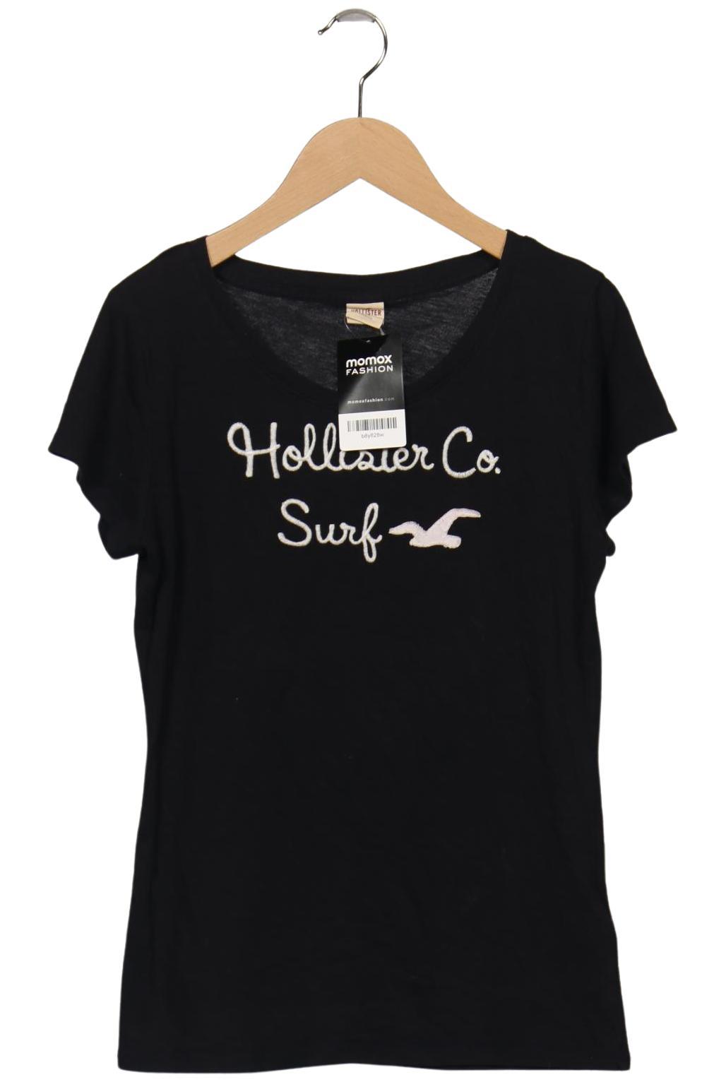 

Hollister Damen T-Shirt, schwarz, Gr. 36