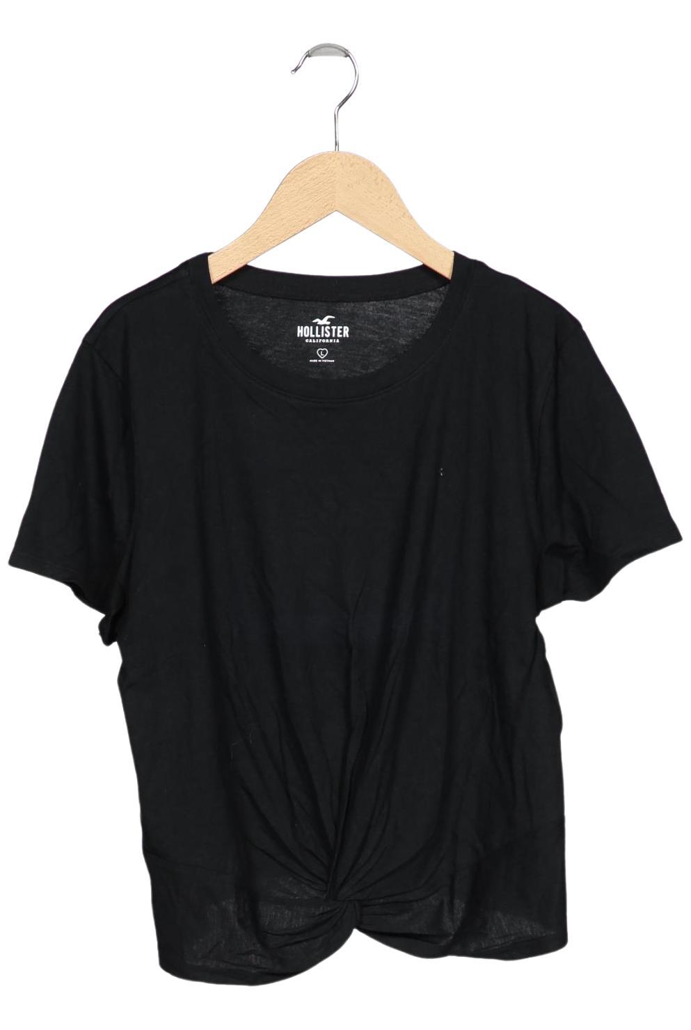 

Hollister Damen T-Shirt, schwarz, Gr. 42