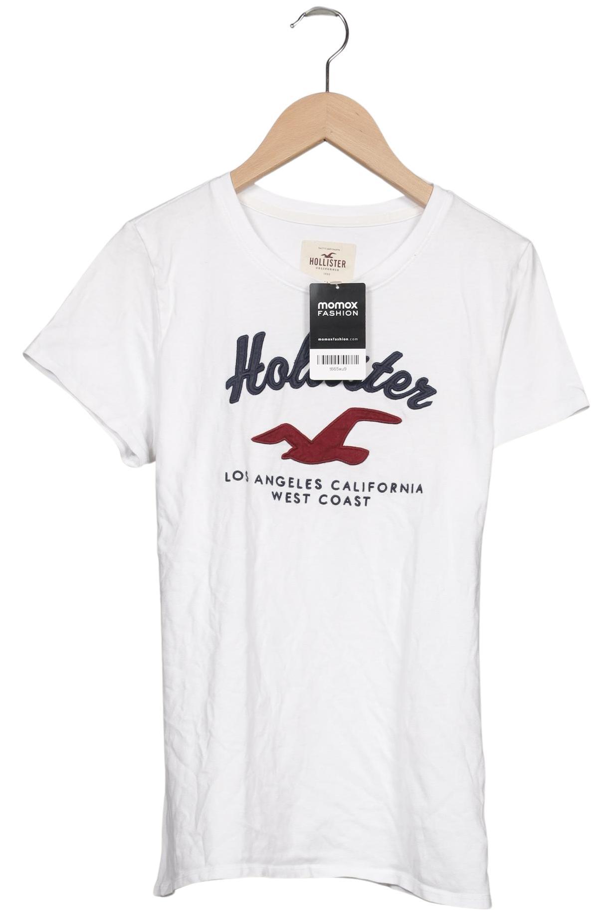 

Hollister Damen T-Shirt, weiß, Gr. 38