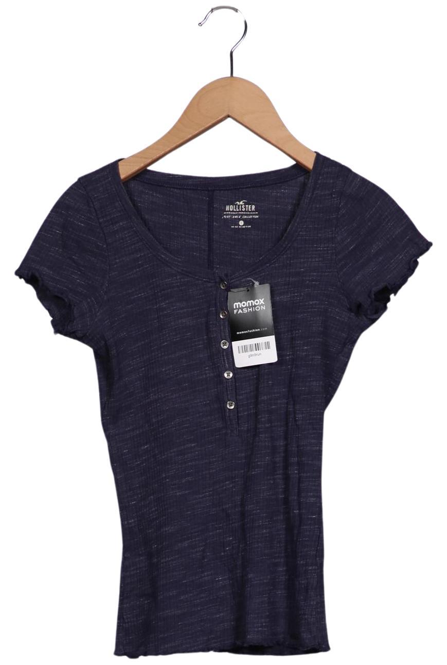 

Hollister Damen T-Shirt, blau, Gr. 36
