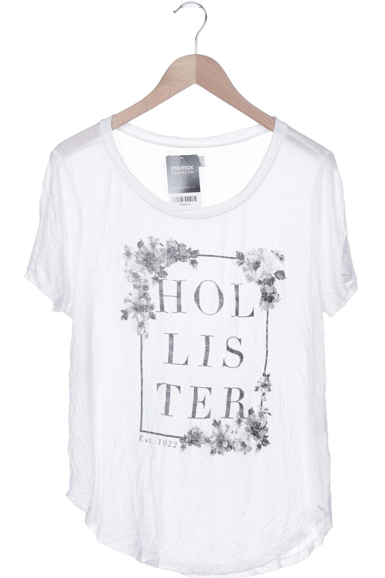 

Hollister Damen T-Shirt, weiß, Gr. 38