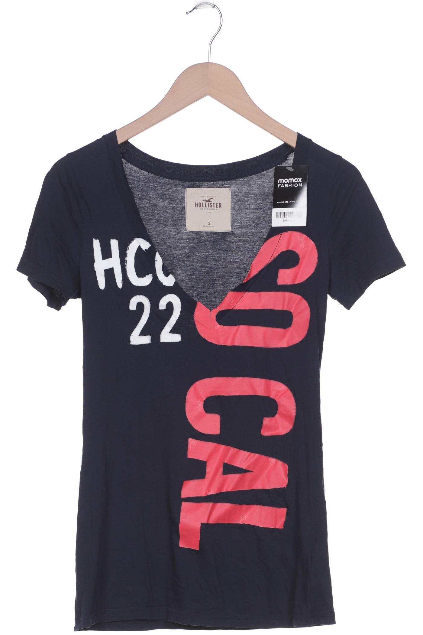 

Hollister Damen T-Shirt, marineblau