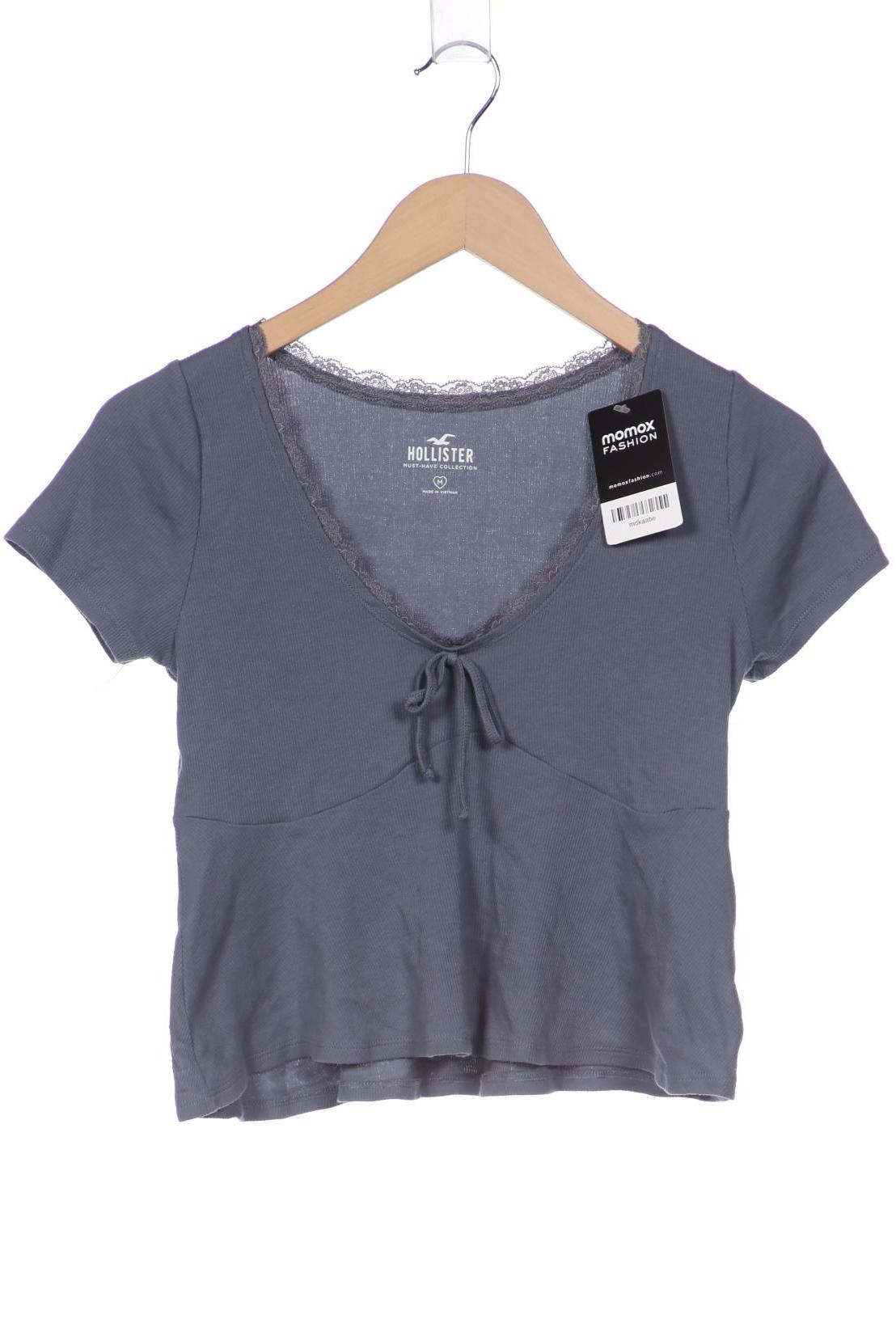 

Hollister Damen T-Shirt, blau, Gr. 38