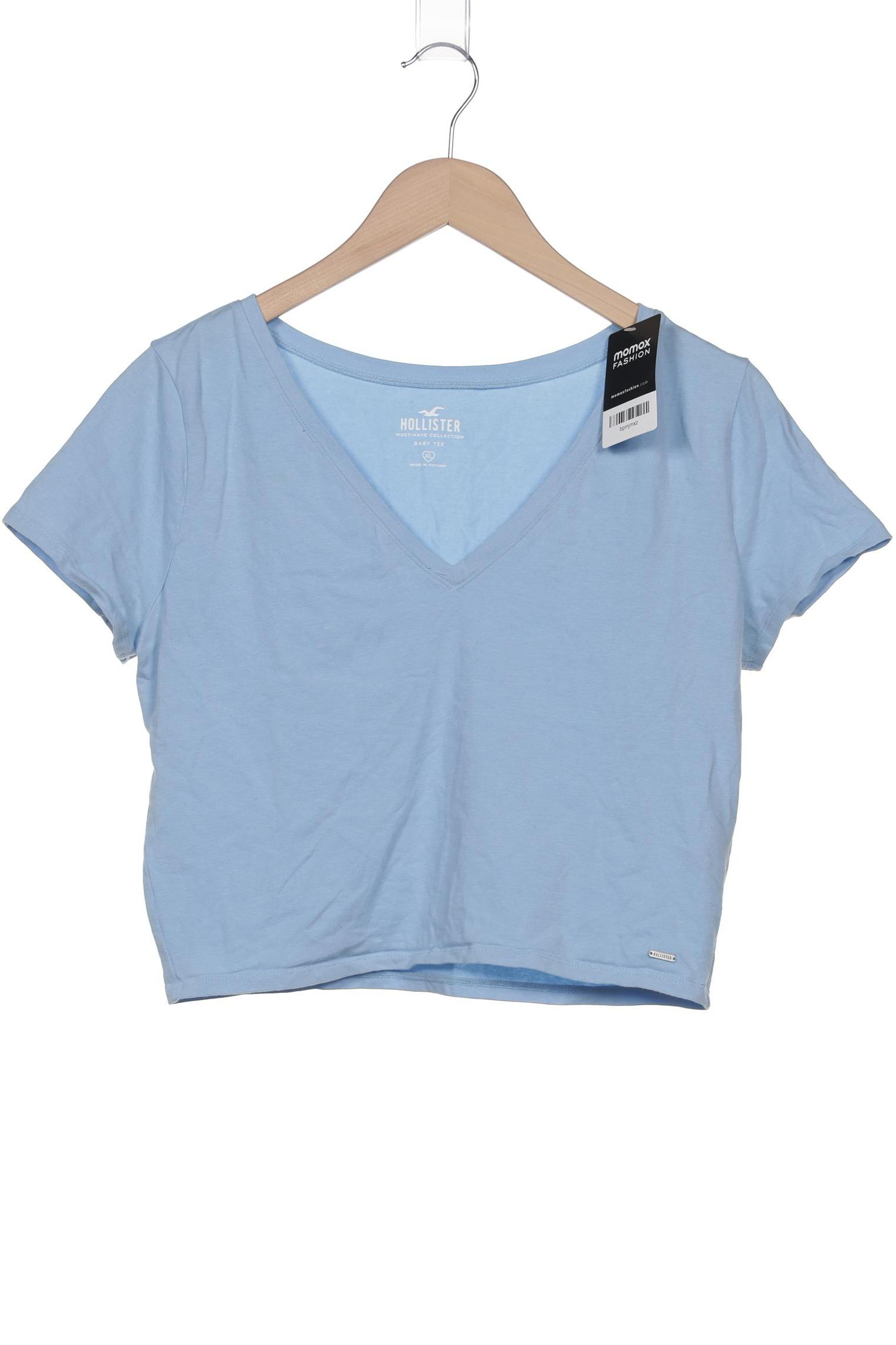 

Hollister Damen T-Shirt, blau, Gr. 44
